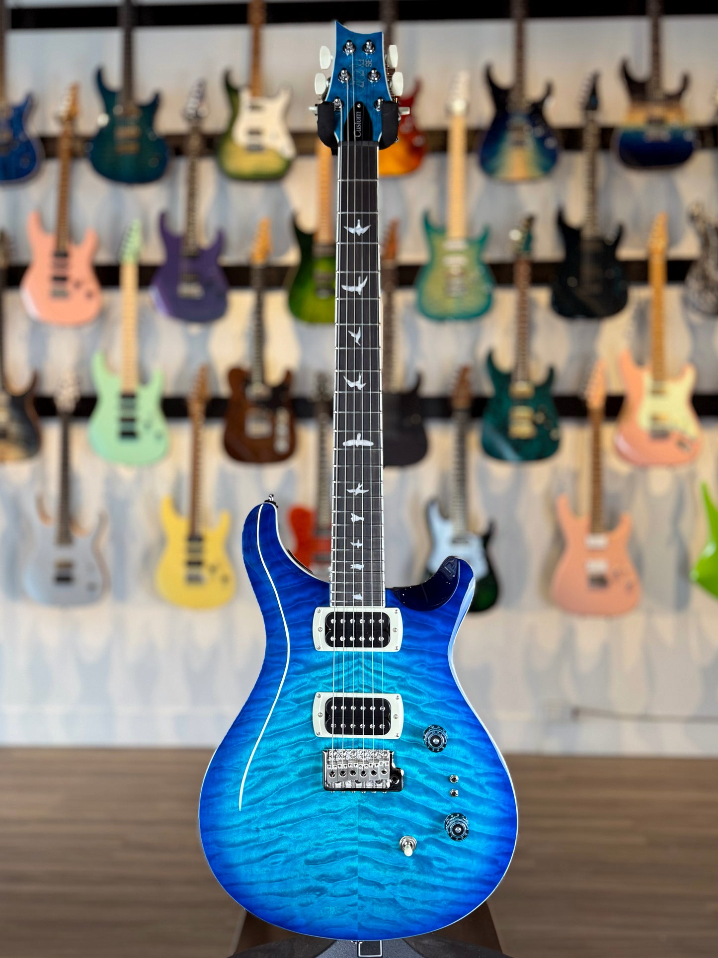 PRS SE Custom 24-08 Quilt | Lake Blue