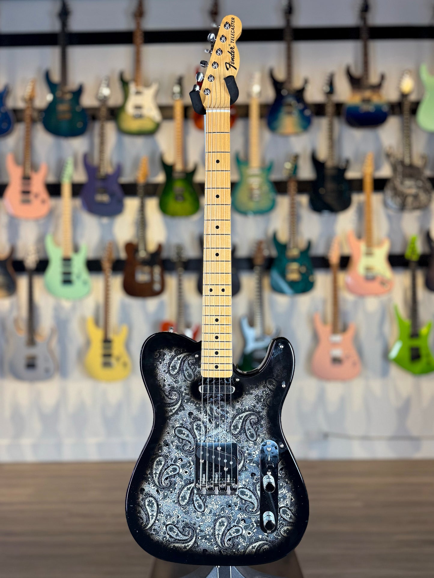 Fender Limited Edition Telecaster Japan Exclusive  | Black Paisley