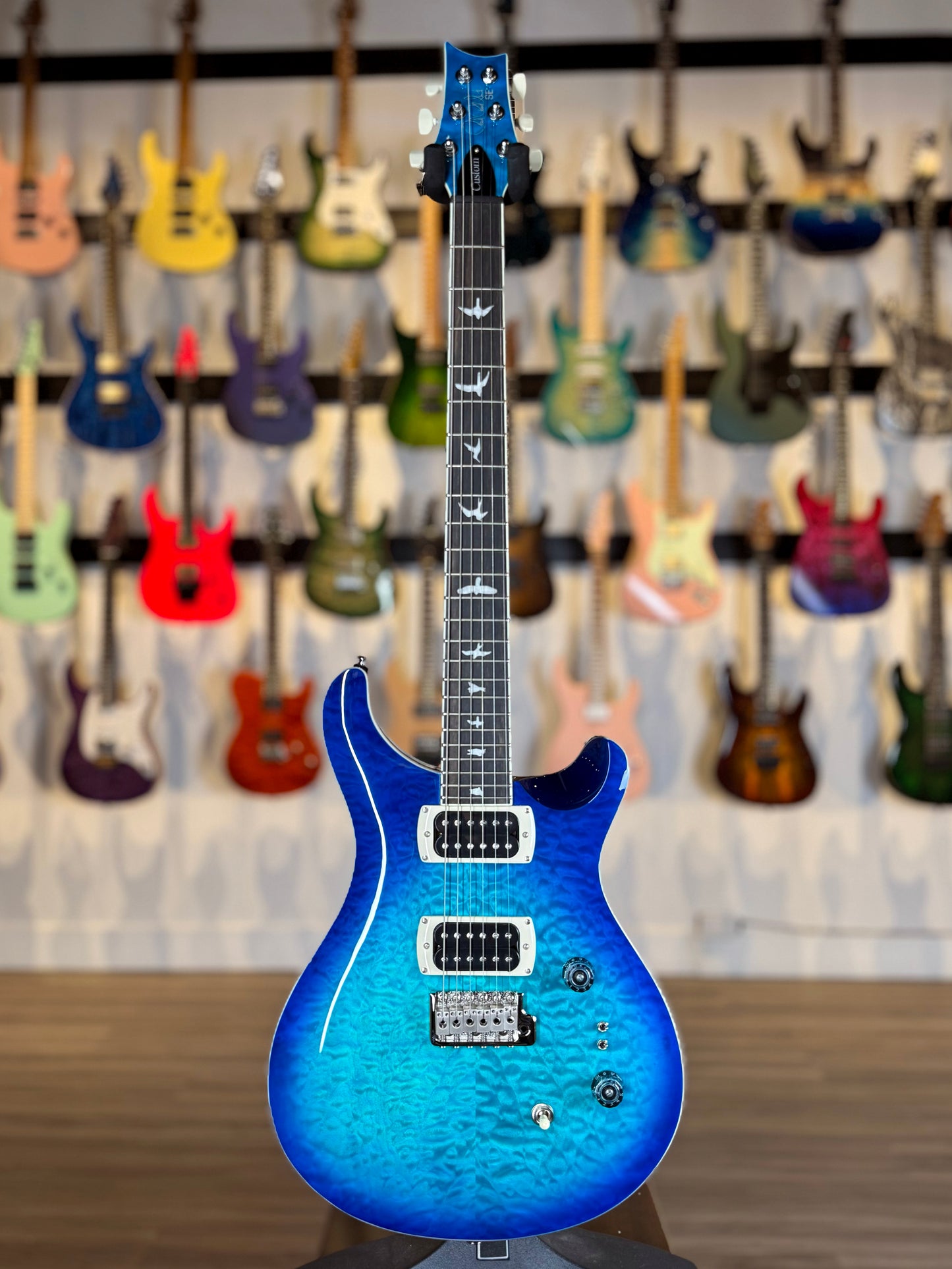PRS SE Custom 24-08 Quilt | Lake Blue