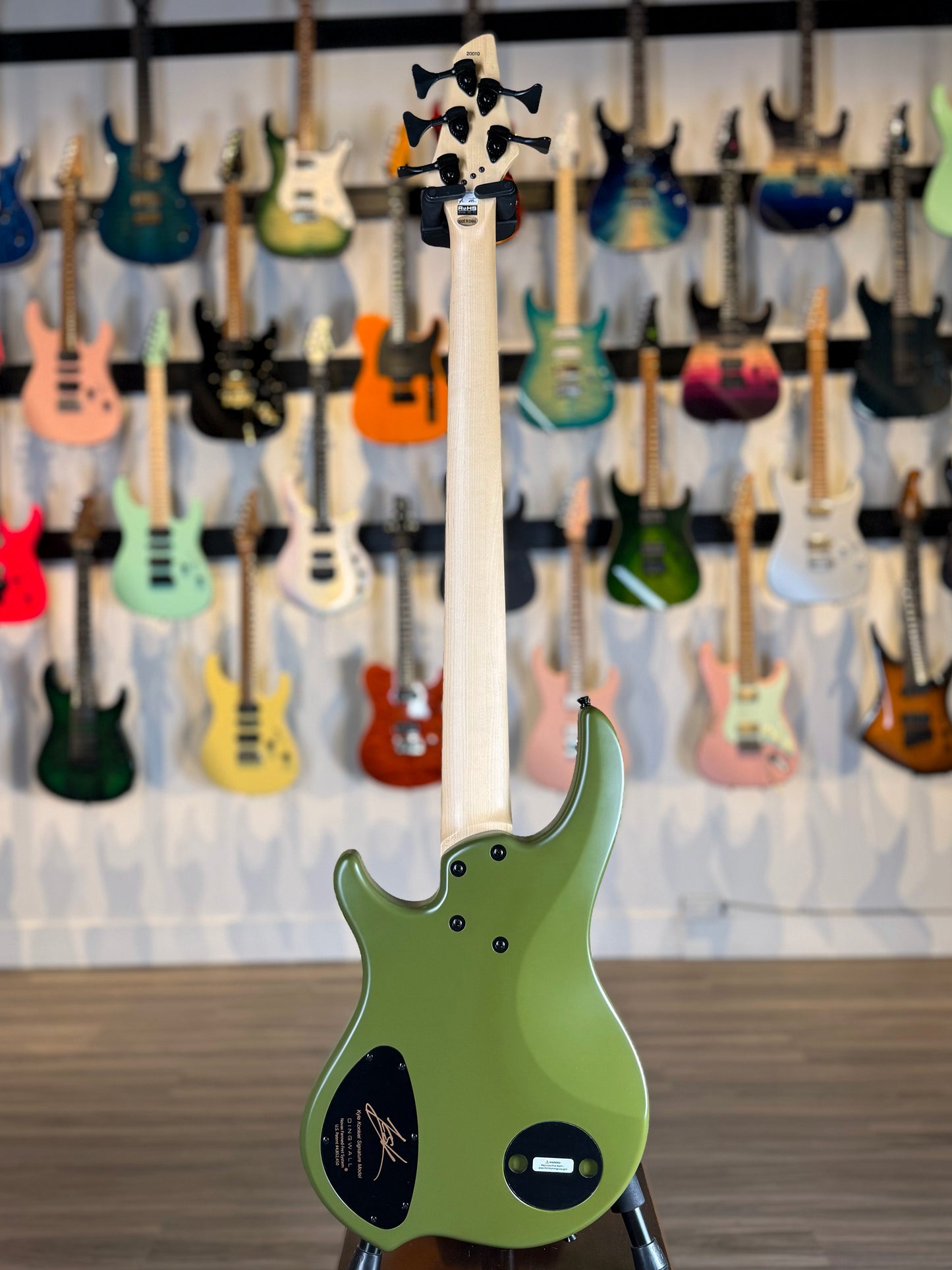 Dingwall Guitars Kyle Konkiel Signature Combustion Limited Edition 5 String | Matte Army Green