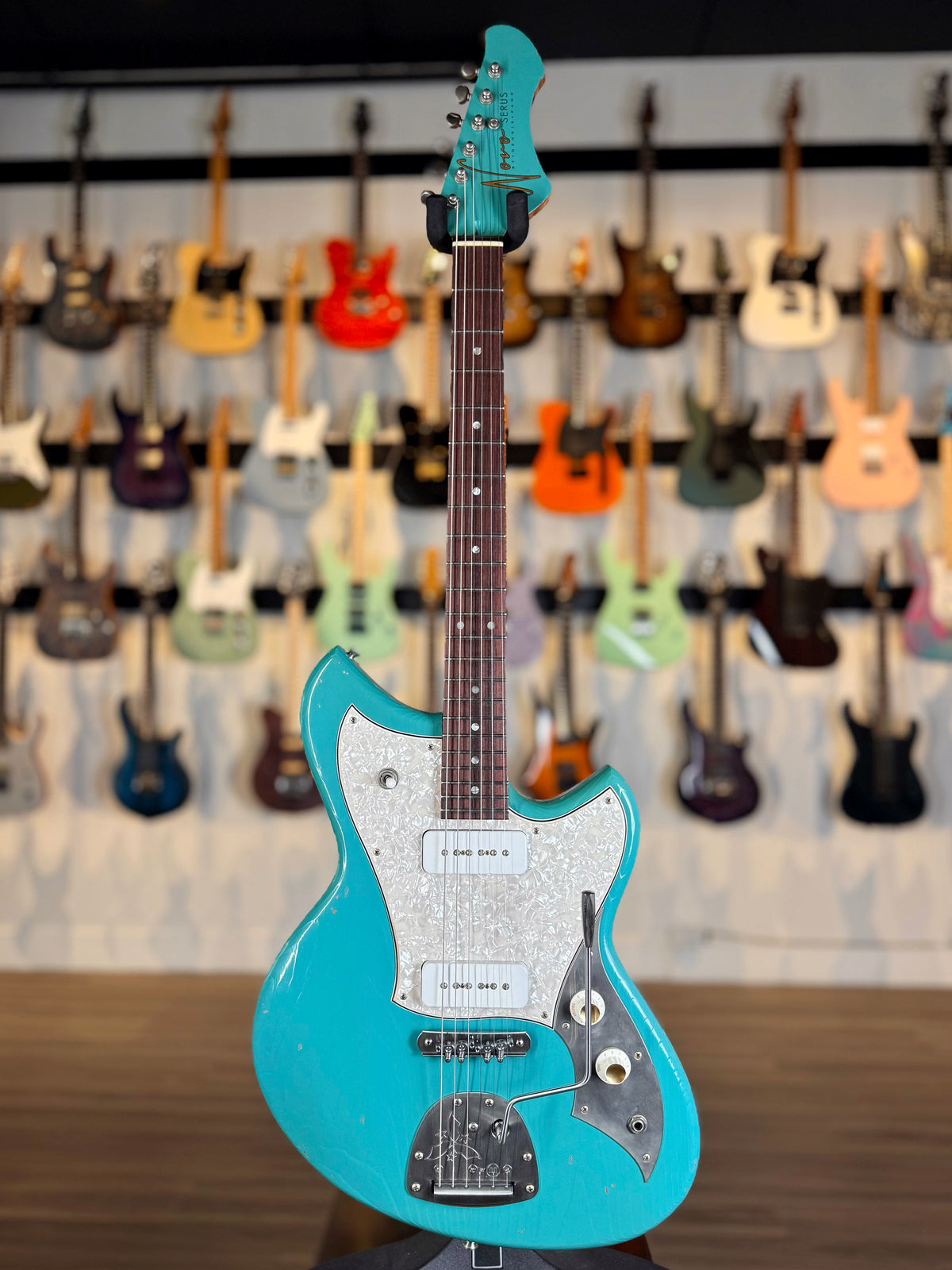 Novo Guitars Serus J Custom | Taos Turquoise