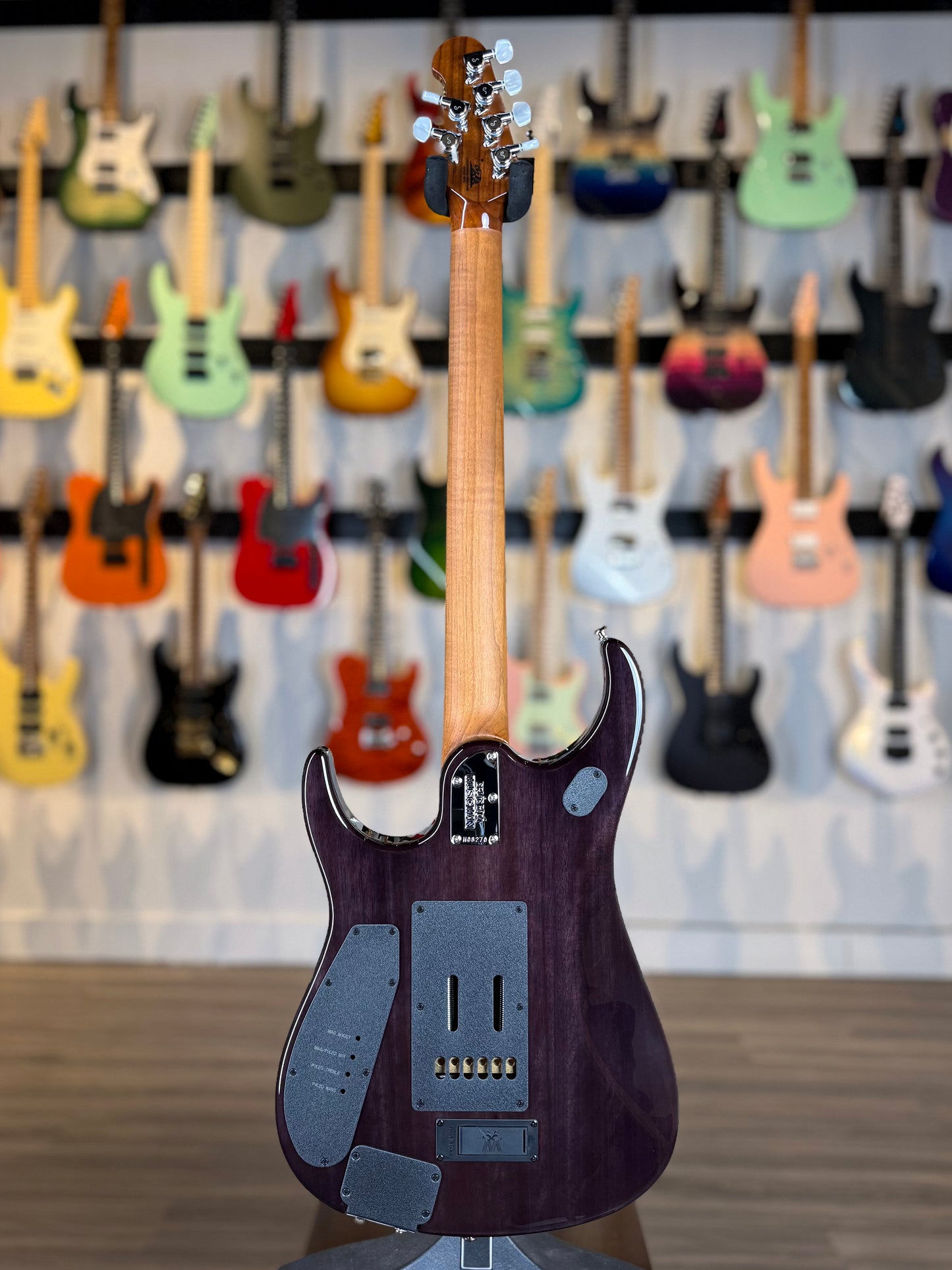 Ernie Ball Music Man JP15 | Custom Blackberry Quilt - 1 of 1