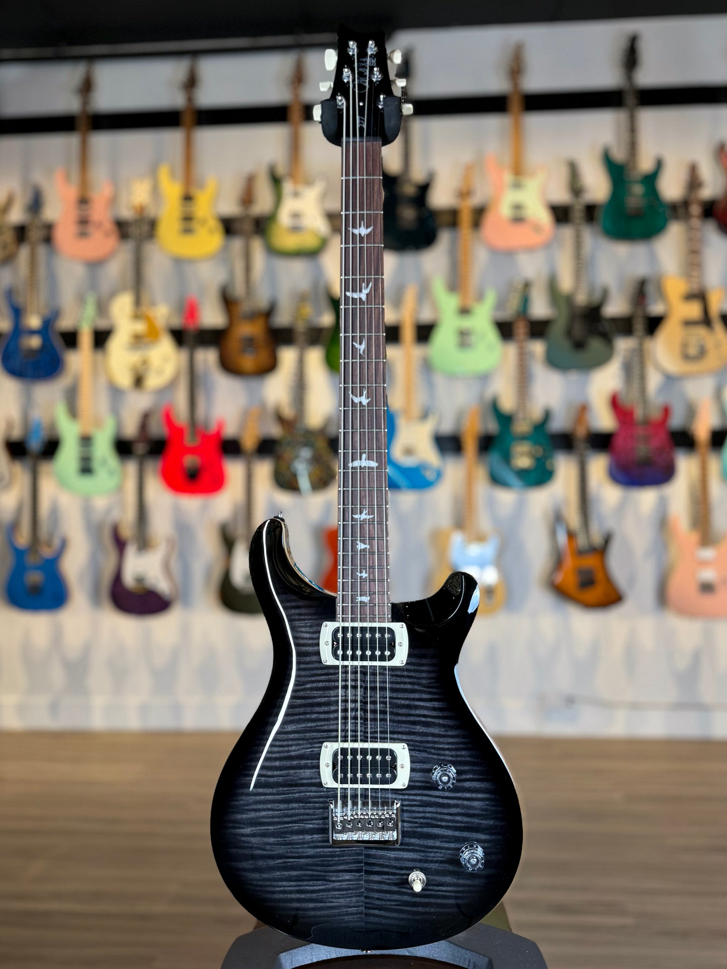PRS SE 227 Baritone | Charcoal Burst