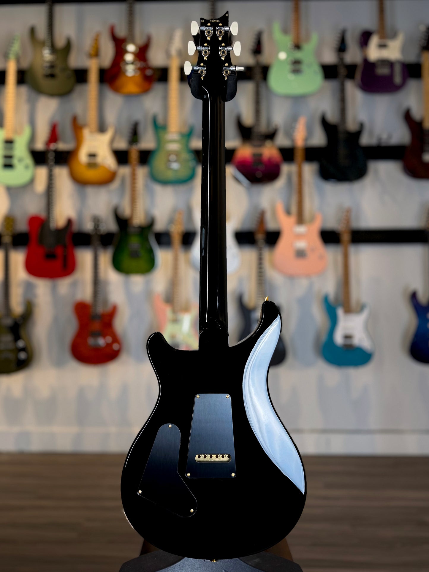 PRS Custom 24 "10 Top" Sprayer's Choice | Beach Blue Fade Smokeburst