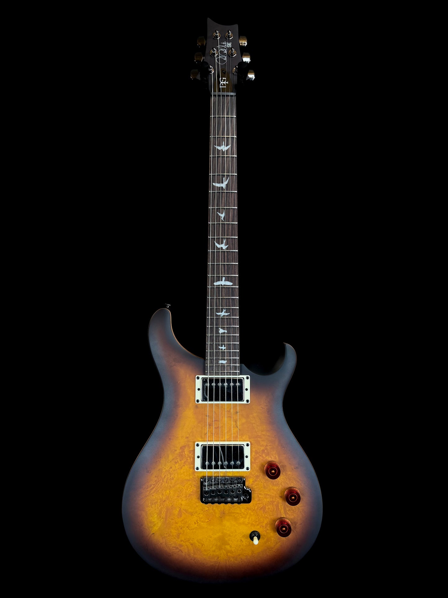 PRS SE DGT Laurel Burl Limited Edition | McCarty Tobacco Sunburst
