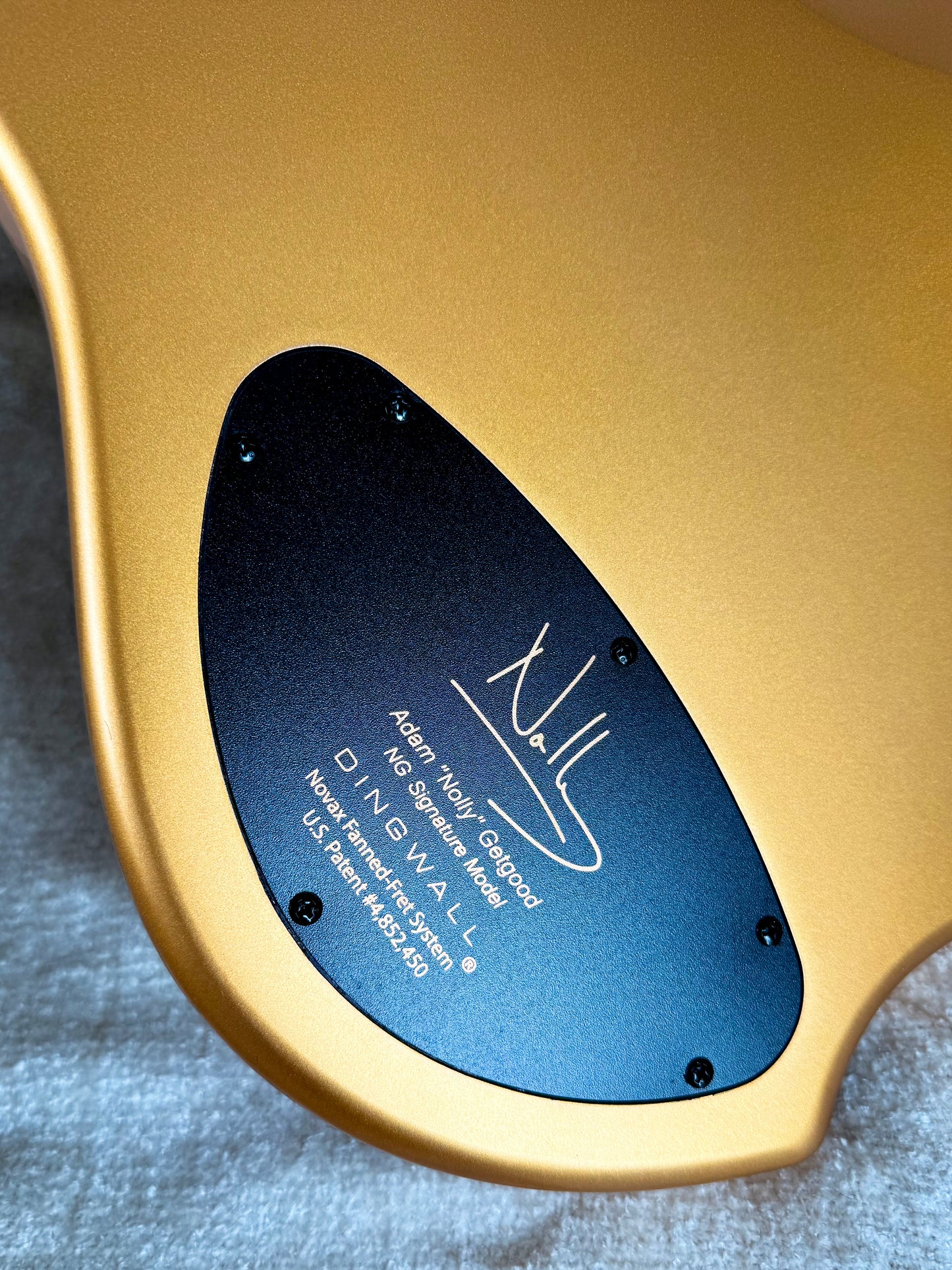 Dingwall Guitars Adam "Nolly" Getgood NG Signature 6 String | Matte Gold Metallic