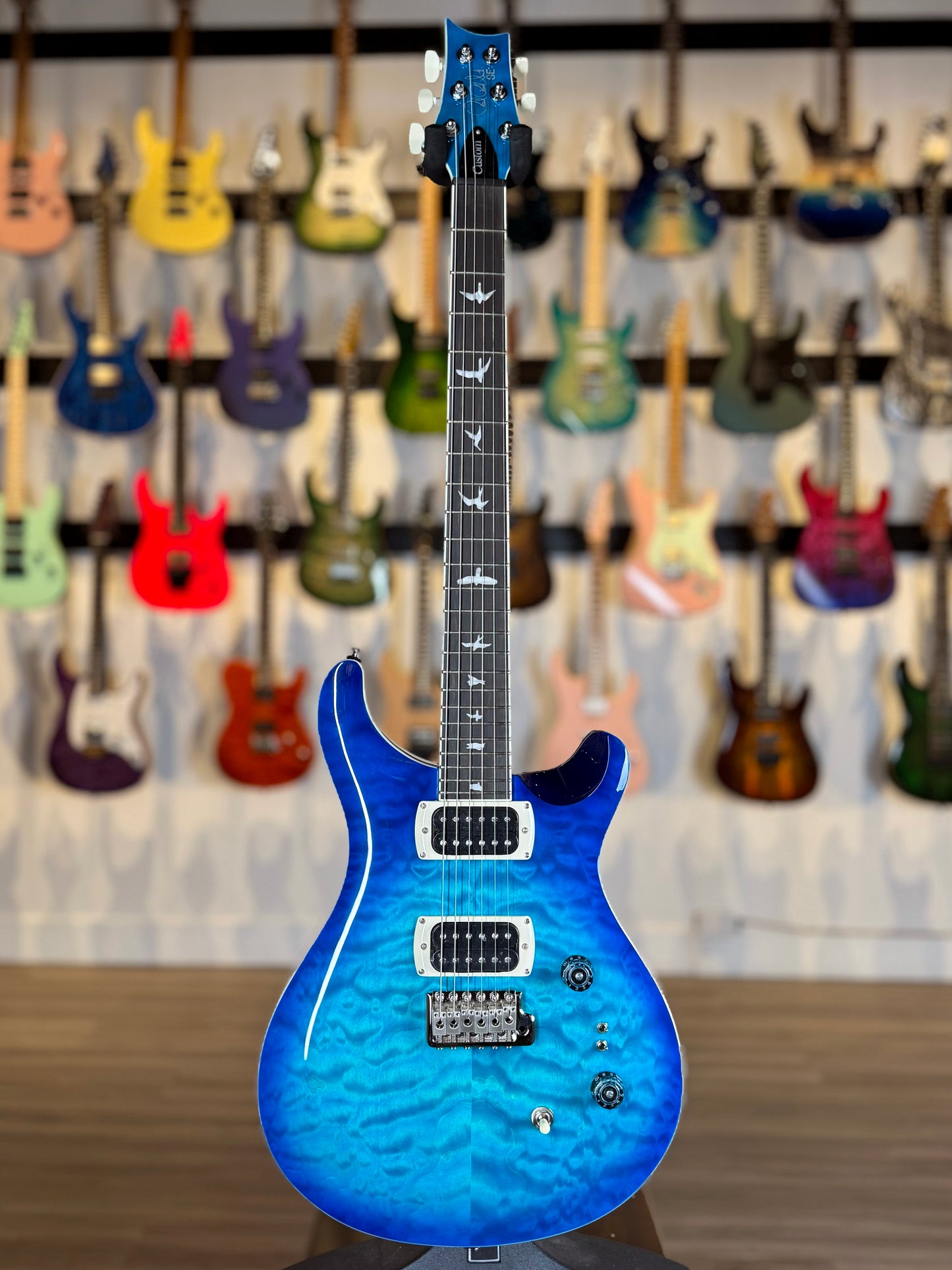 PRS SE Custom 24-08 Quilt | Lake Blue
