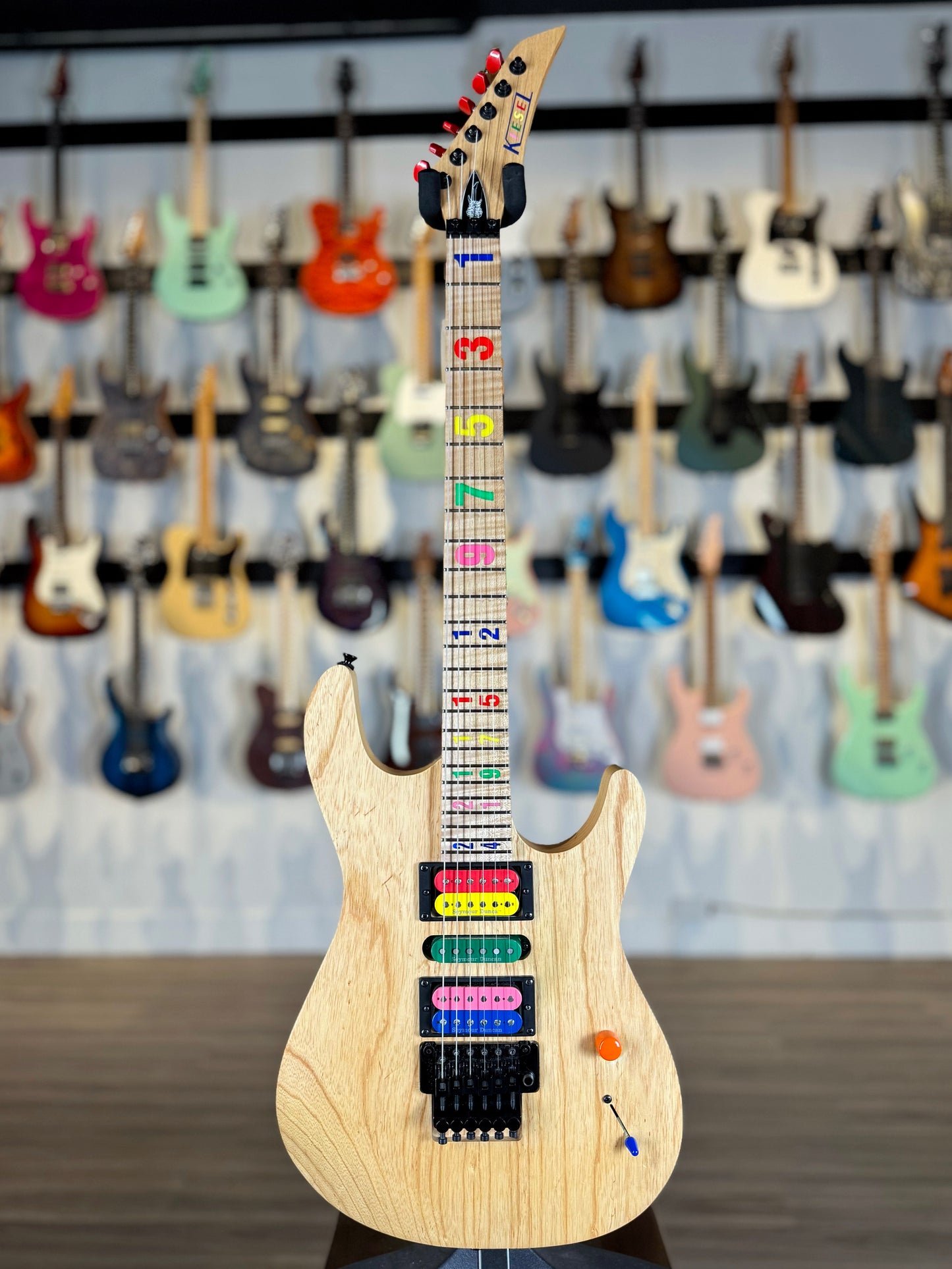 Kiesel JB24 “Numbers” Jason Becker Signature | Natural