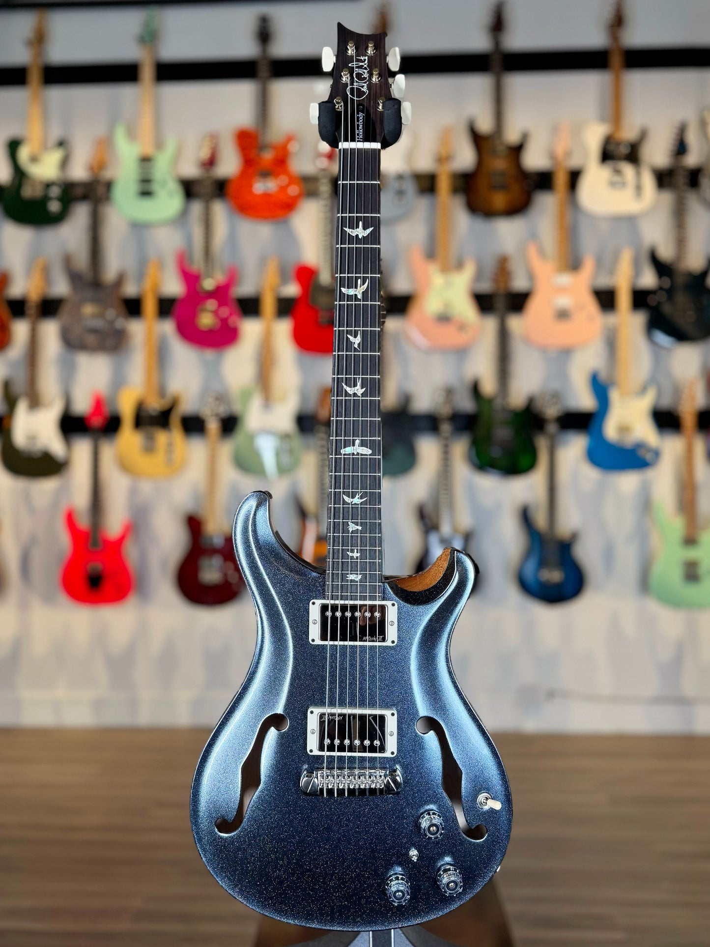 PRS Hollowbody II Piezo Sprayer's Choice | Gunmetal Sparkle