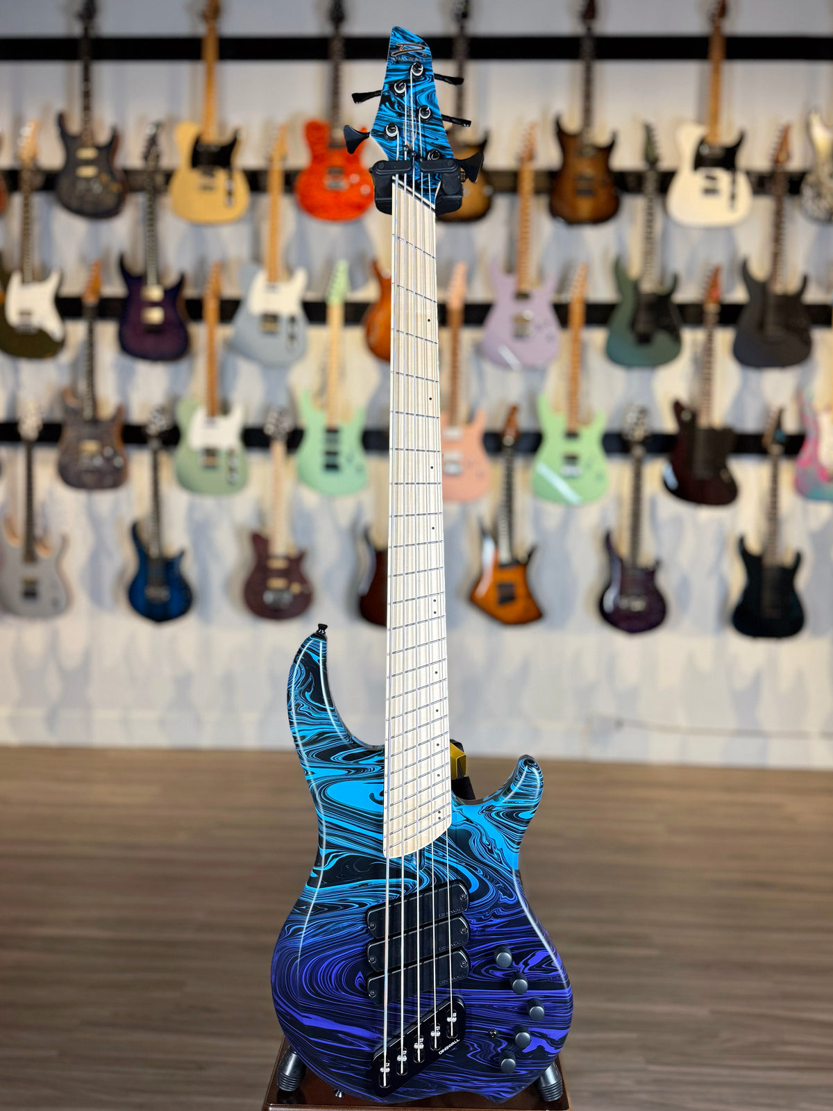 Dingwall Guitars Adam "Nolly" Getgood NG Signature 5 String Limited Edition | Purple-to-Blue Fade Swirl (1 of 100)