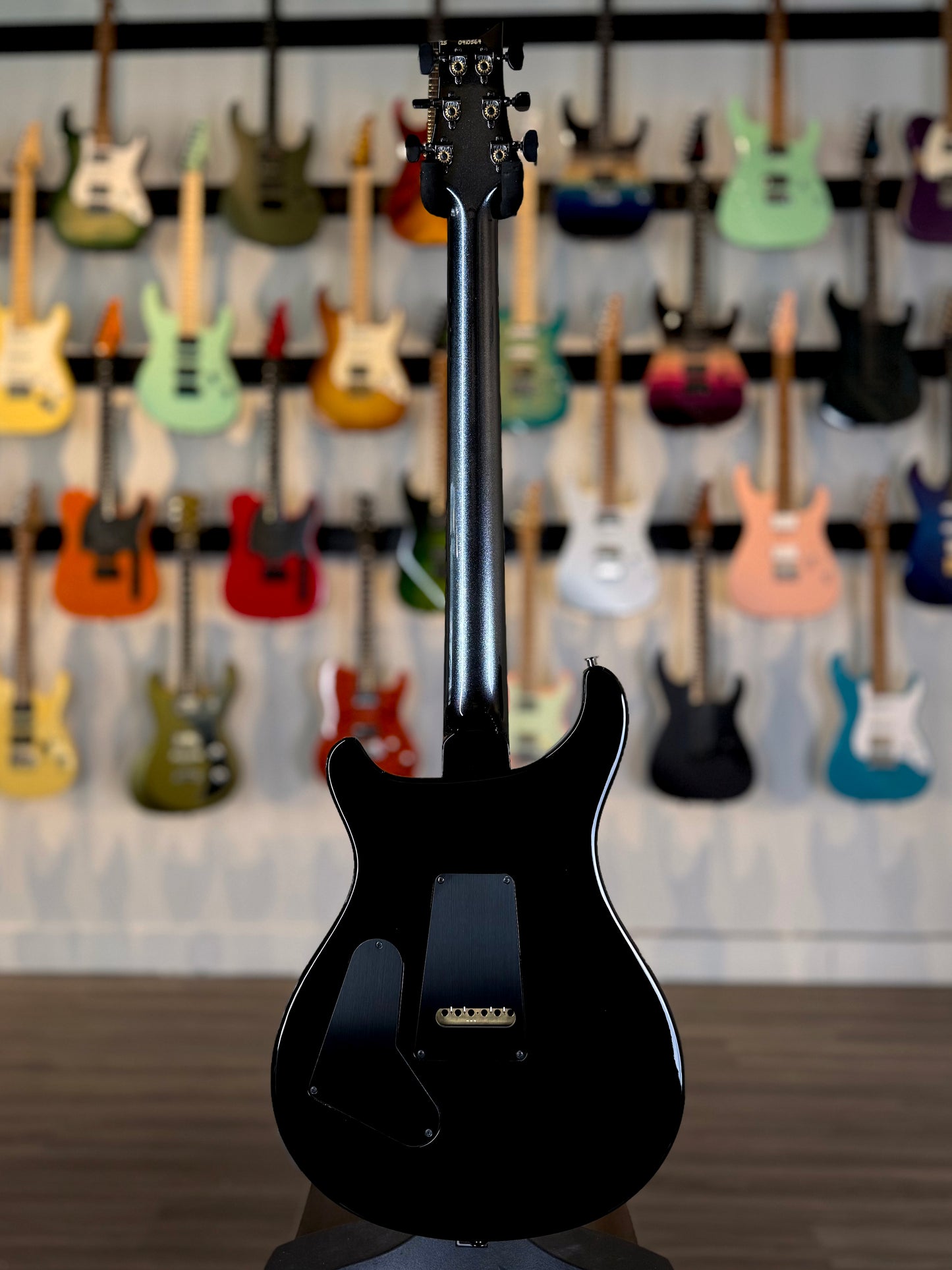 PRS Custom 24-08 Semi-Hollow Sprayer's Choice | Dark Silver Sparkle Smokeburst