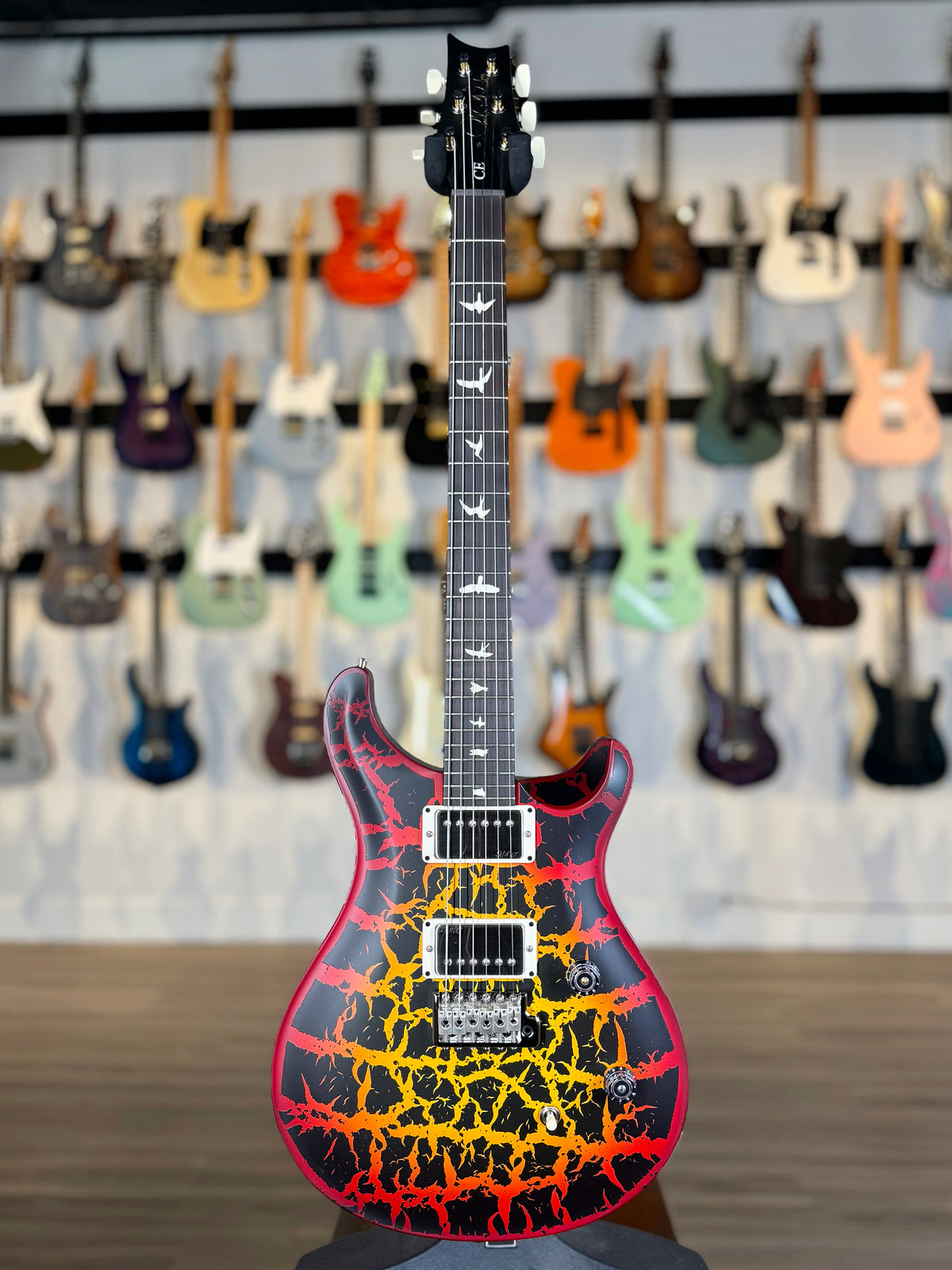 PRS CE 24 Sprayer's Choice | Sunburst Crackle