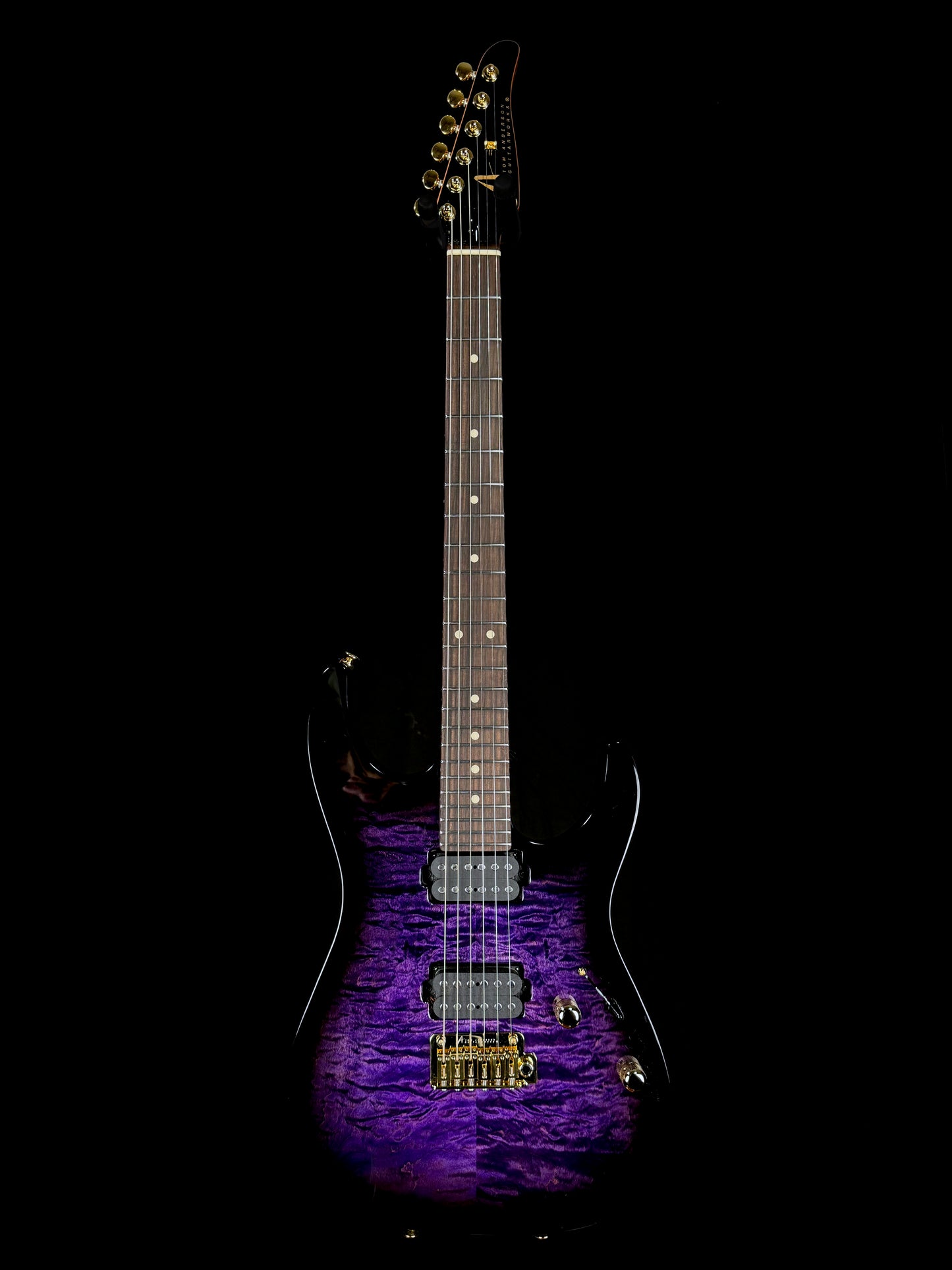 Tom Anderson Arc Angel | Transparent Purple to Black Burst