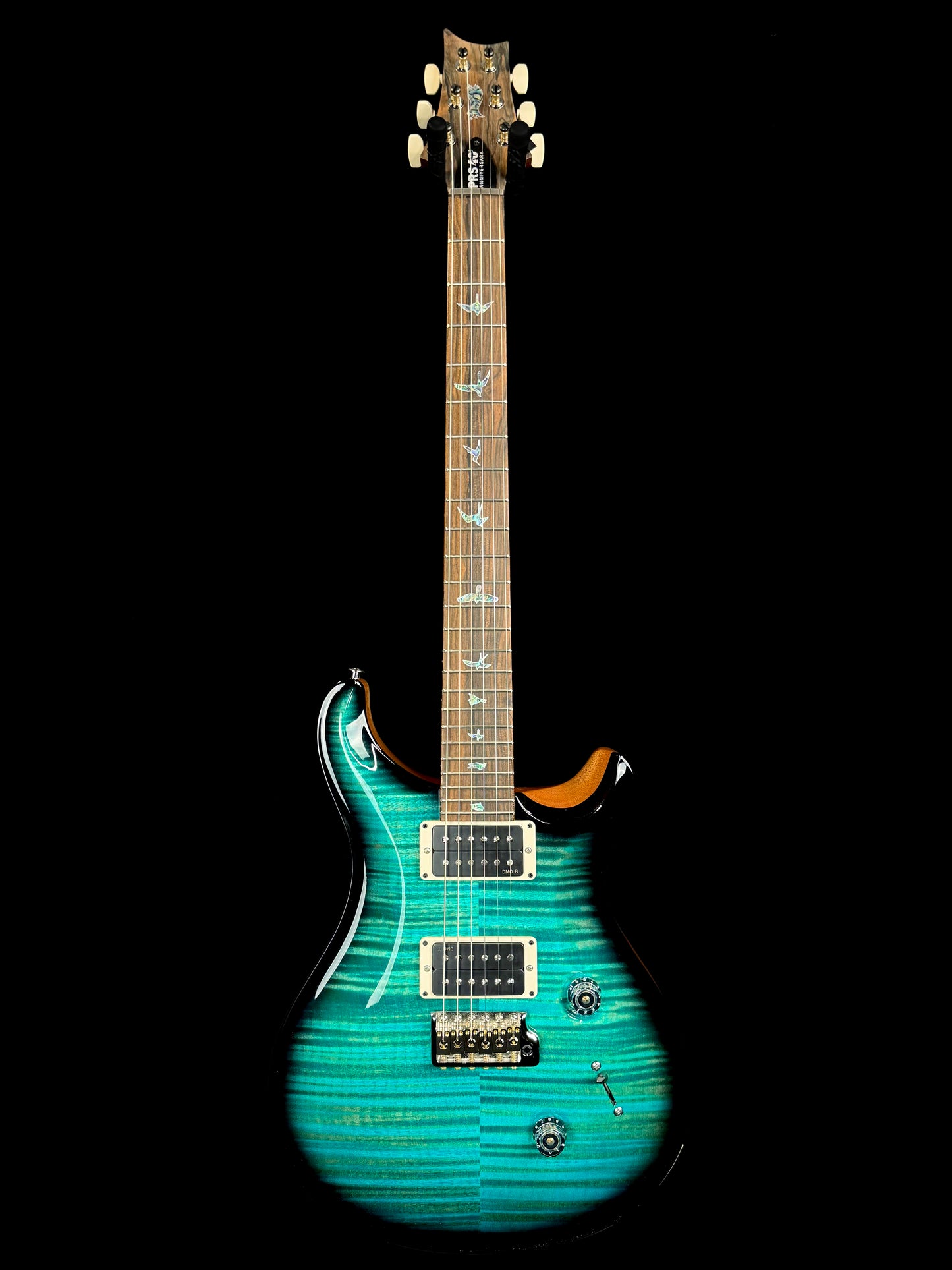 PRS Custom 24 40th Anniversary Limited Edition | Sub Zero Micro Wraparound Burst