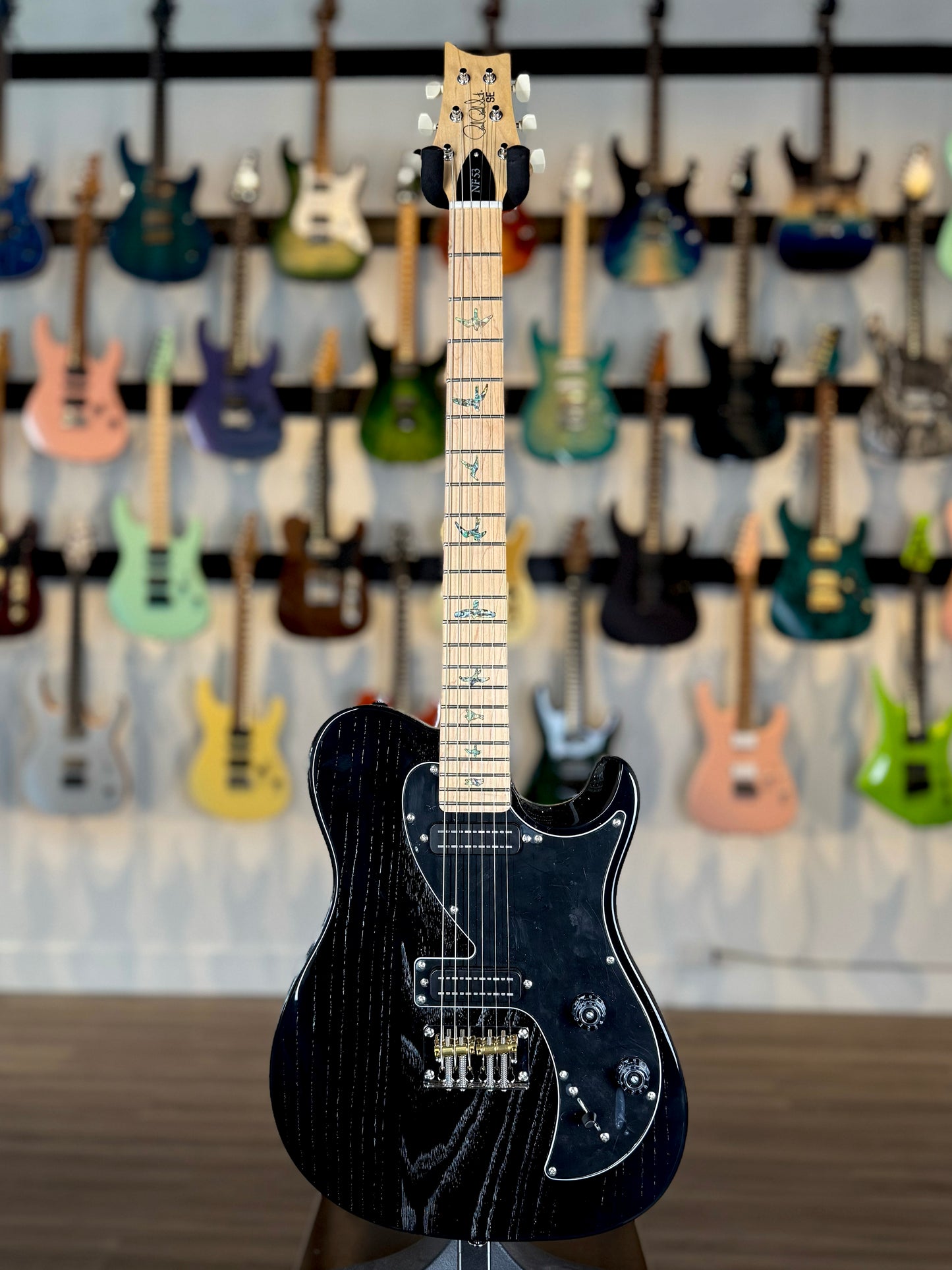 PRS SE NF 53 | Black Doghair