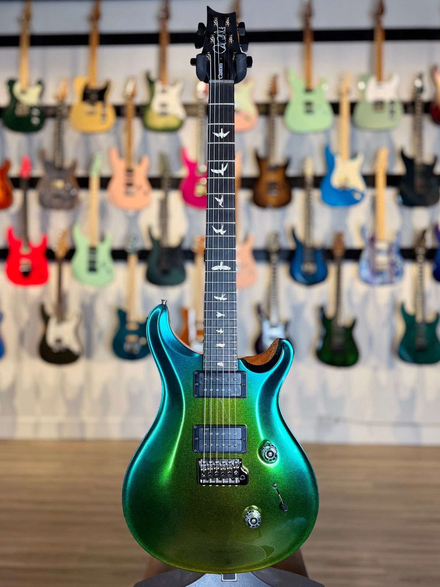 PRS Custom 24 Sprayer's Choice | Blue Green Sparkle Dragon's Breath