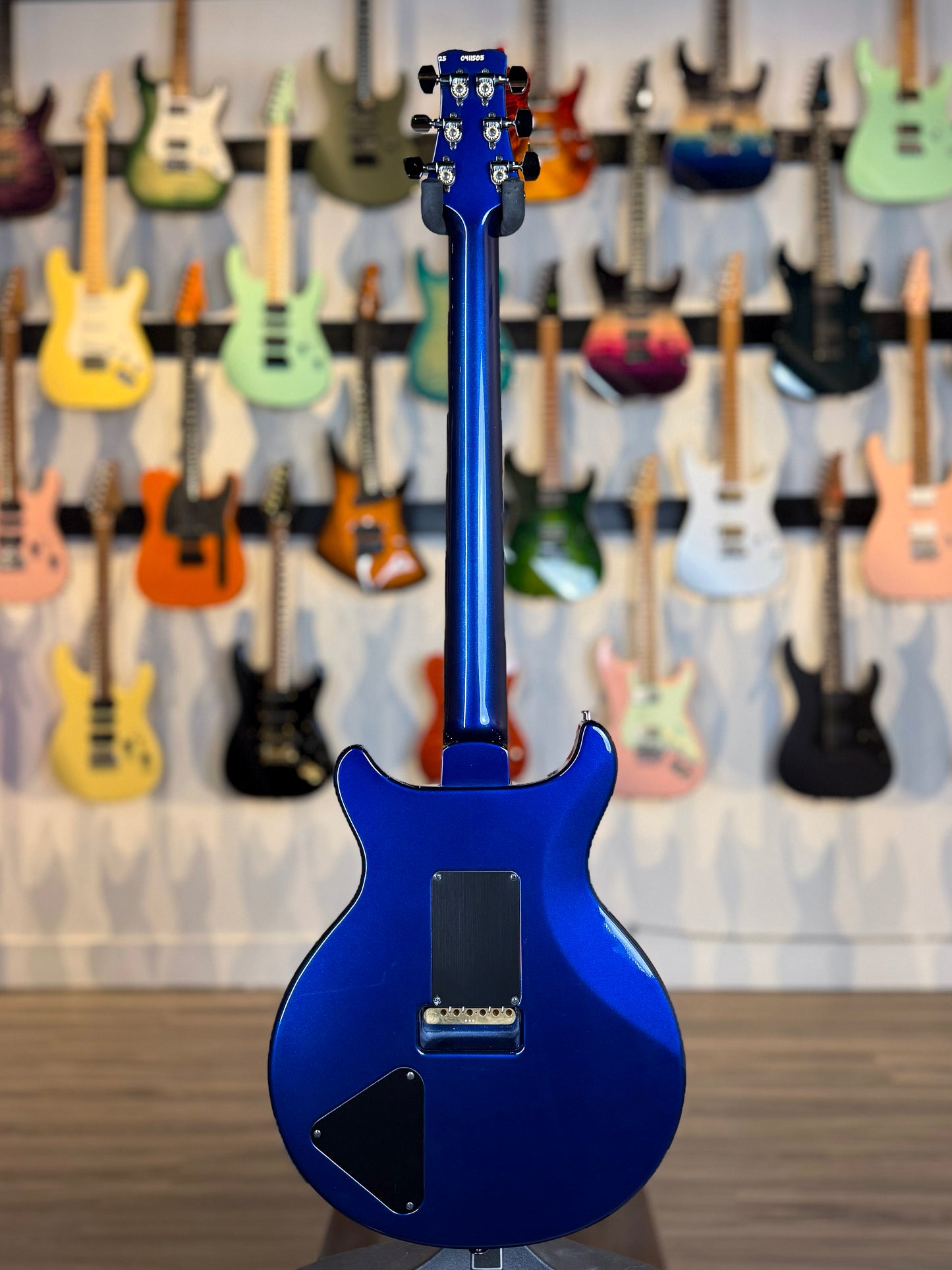PRS Santana Retro Sprayer's Choice | Charcoal Blue Top/Deep Blue Back