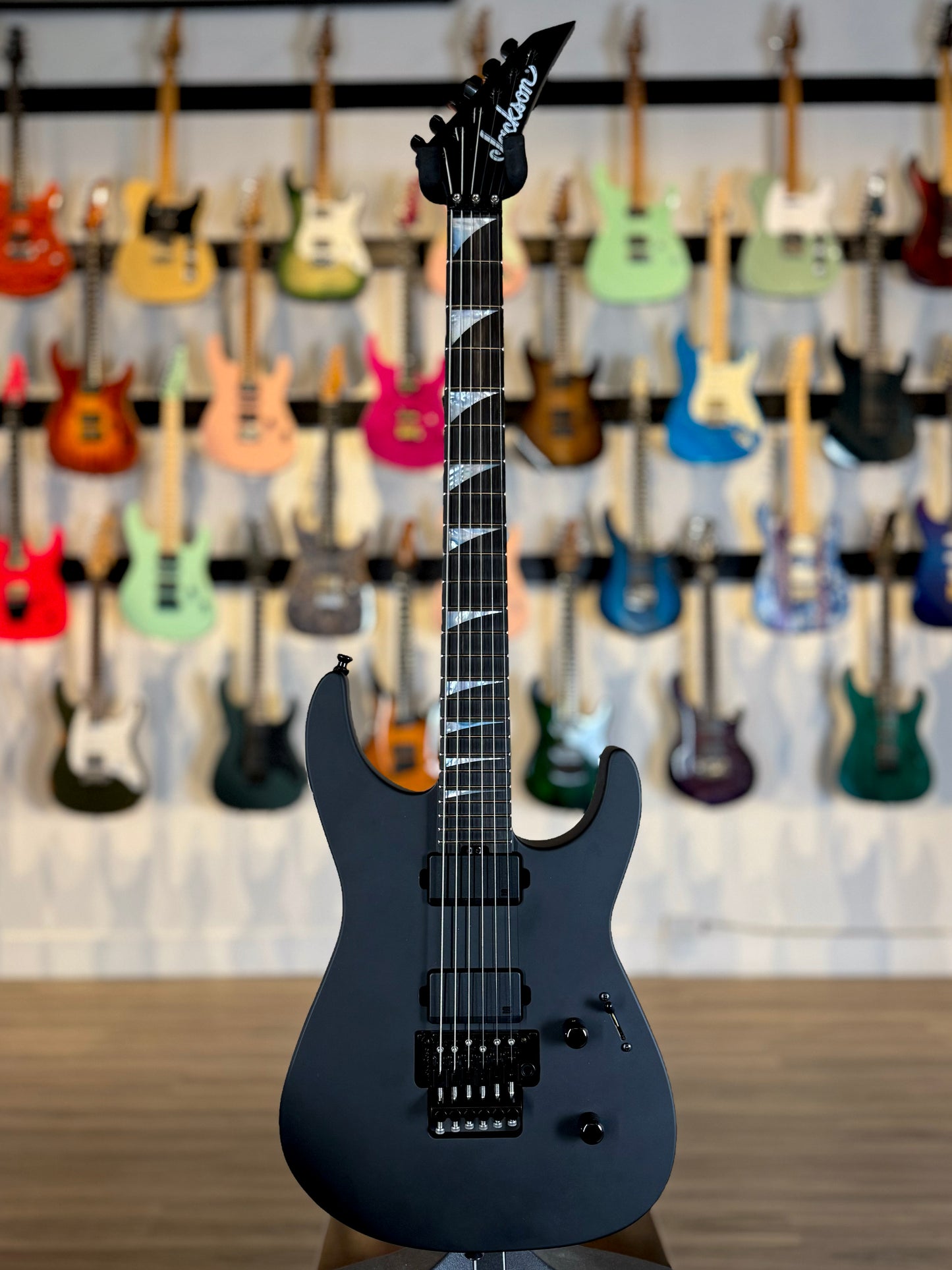 Jackson American Series Soloist SL2MG | Satin Black w/ Seymour Duncan MortalCoils