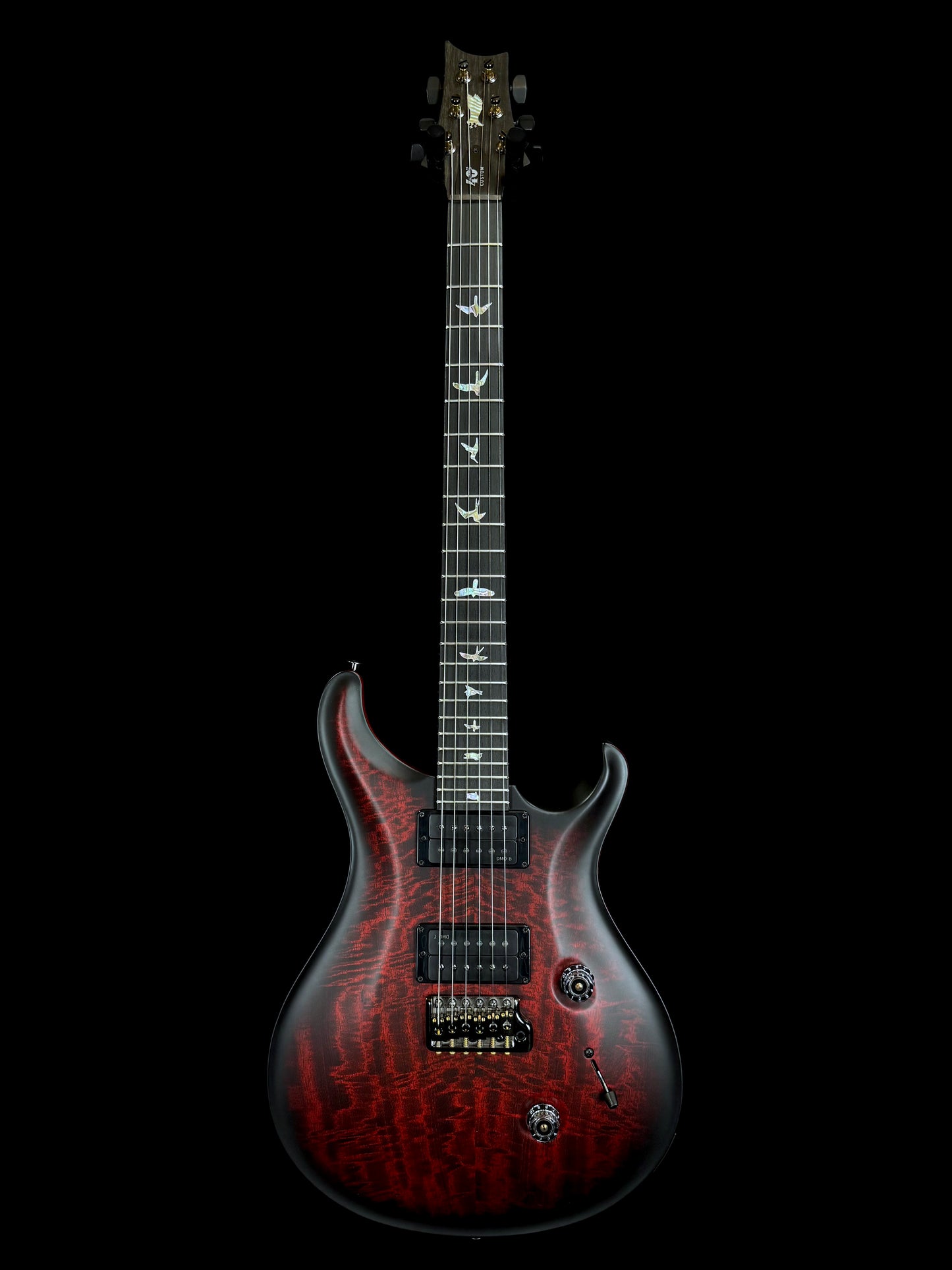 PRS 40th Anniversary Custom 24 Satin Limited Edition | Fire Smokeburst
