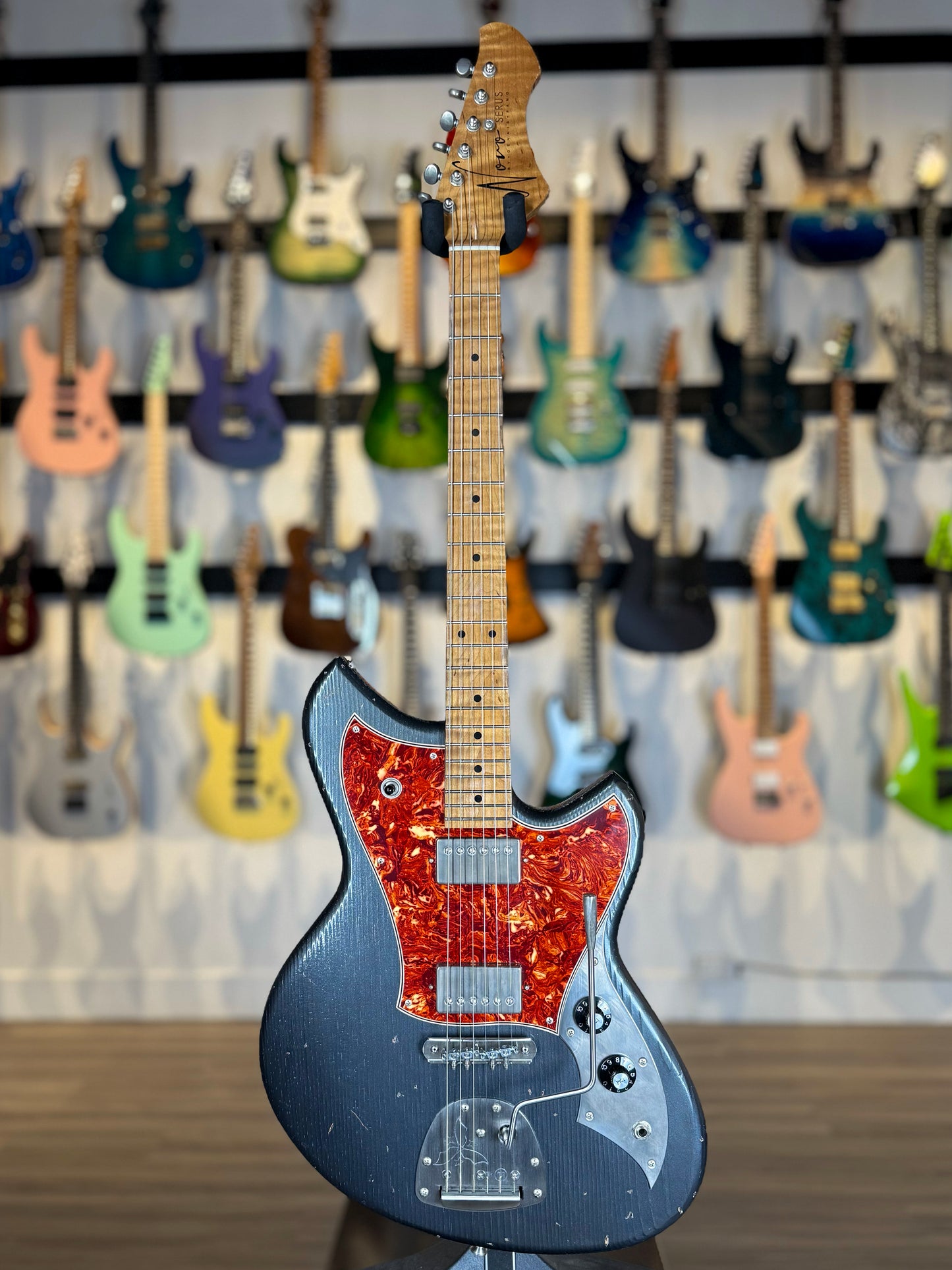 Novo Guitars Serus J HH Custom | Charcoal Frost