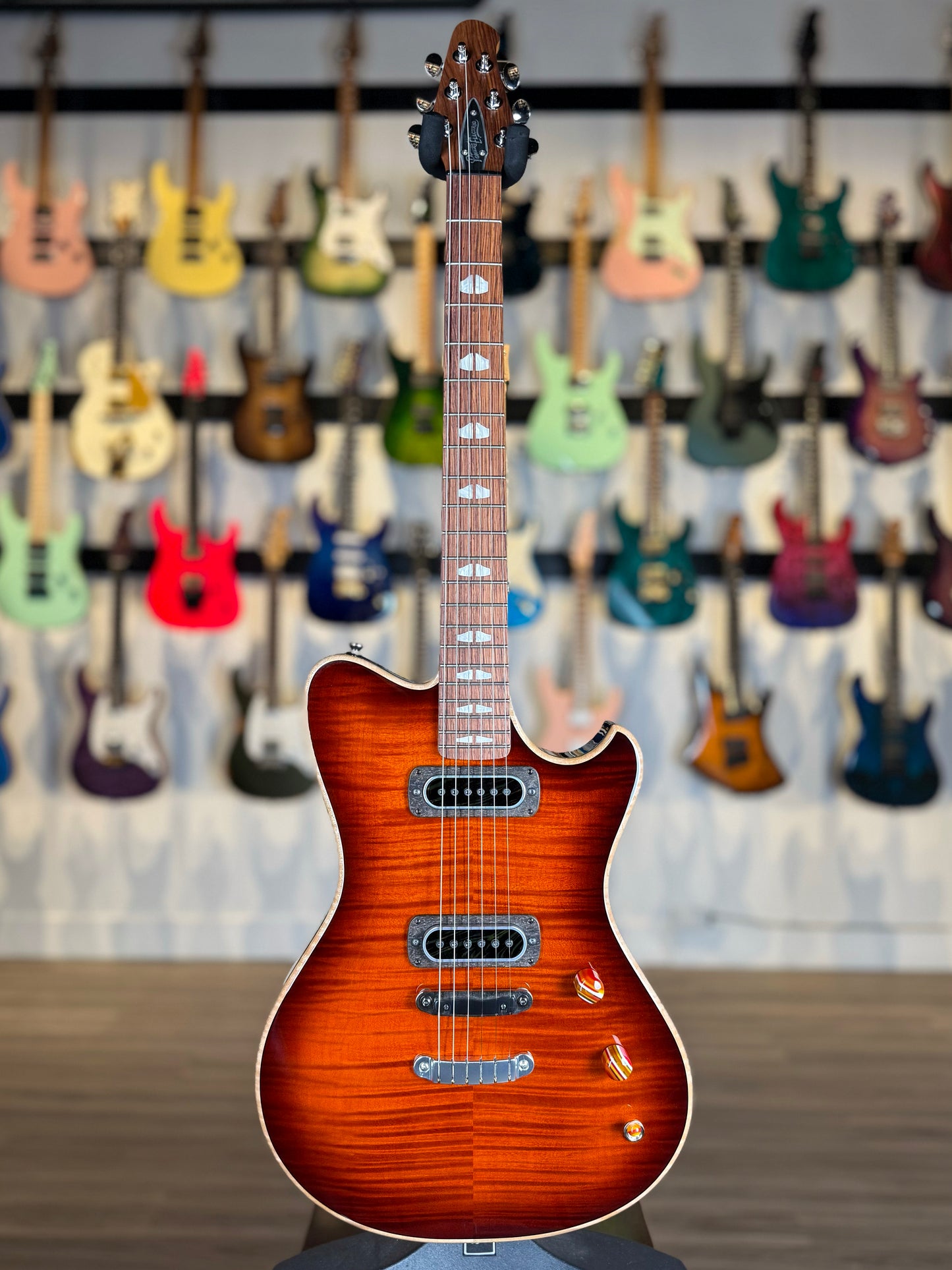 Powers Electric A-Type Select Maple Custom | Violin Burst (1 of 1)