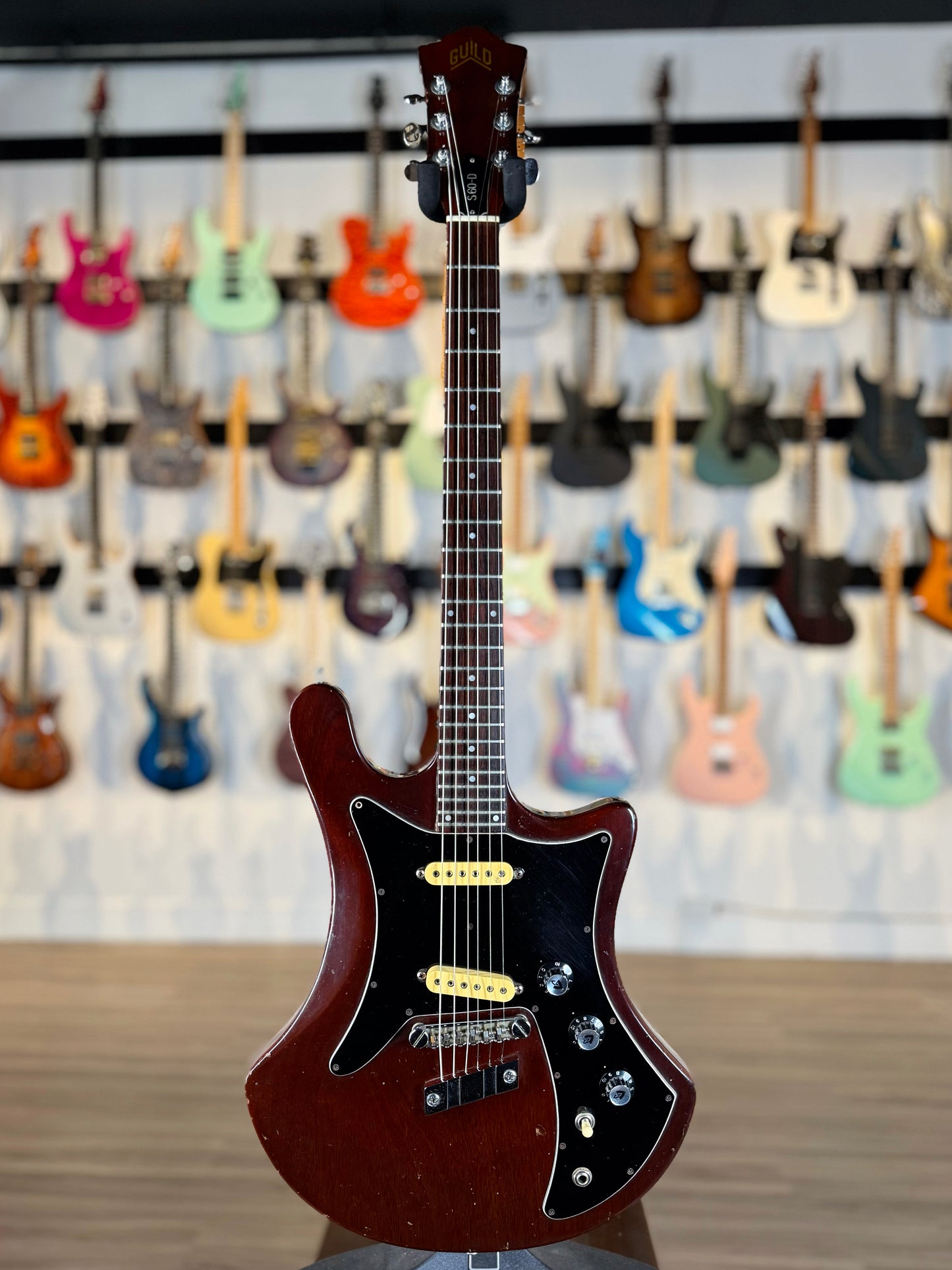 Guild S-60D (1979) | Natural Mahogany