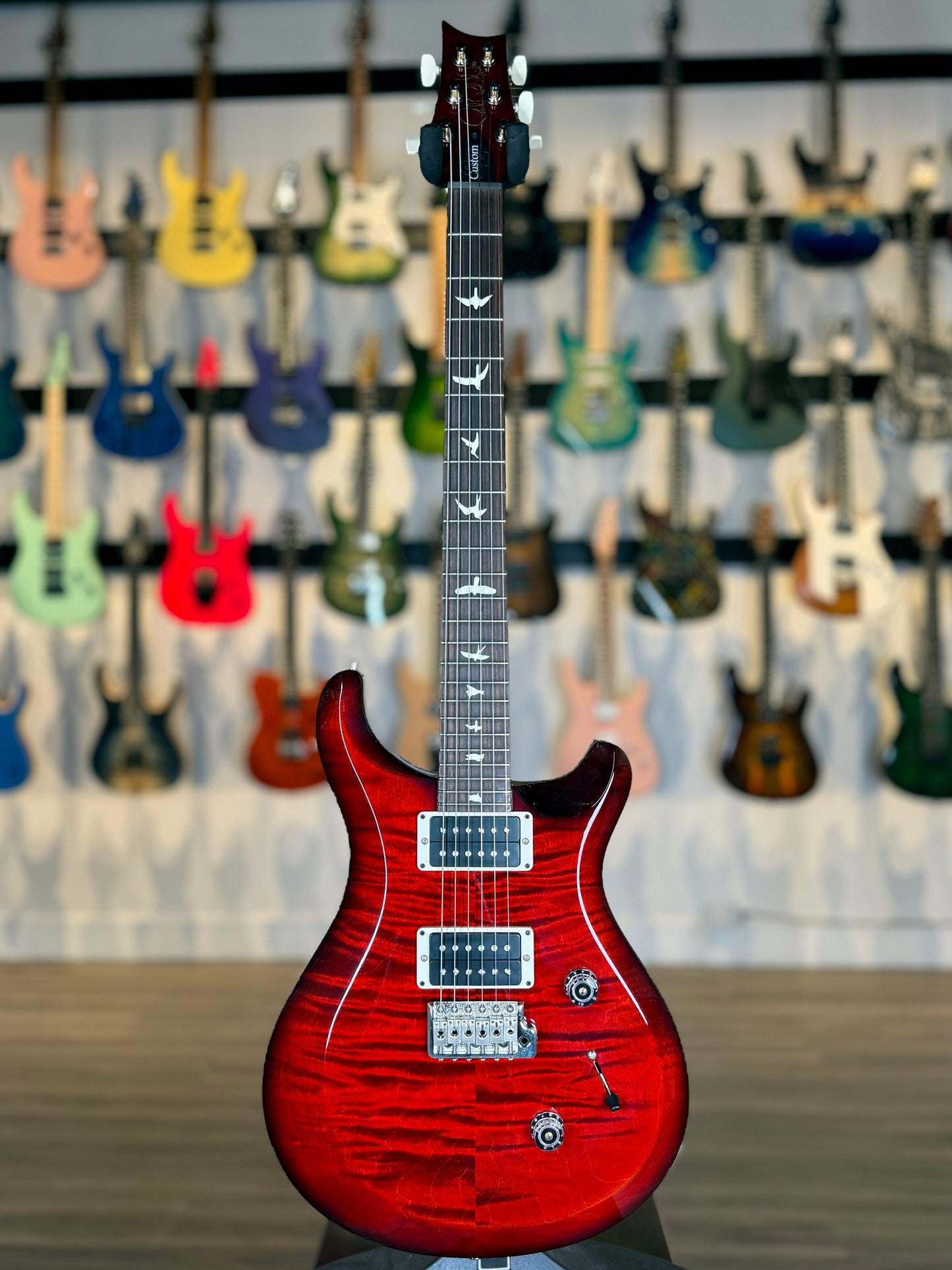 PRS S2 Custom 24 | Fire Red Burst