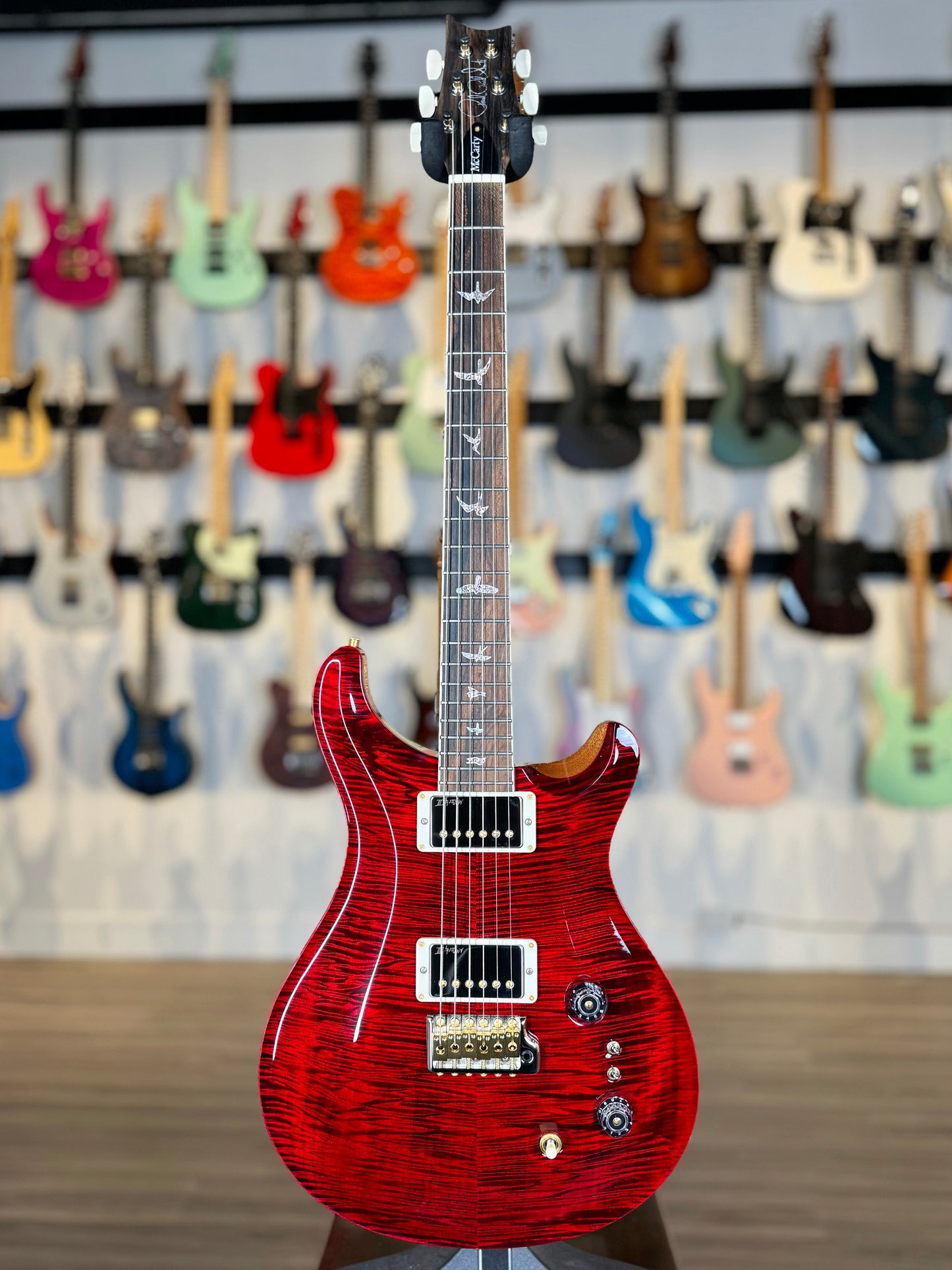 PRS McCarty Trem Wood Library "10" Top |  Red Tiger