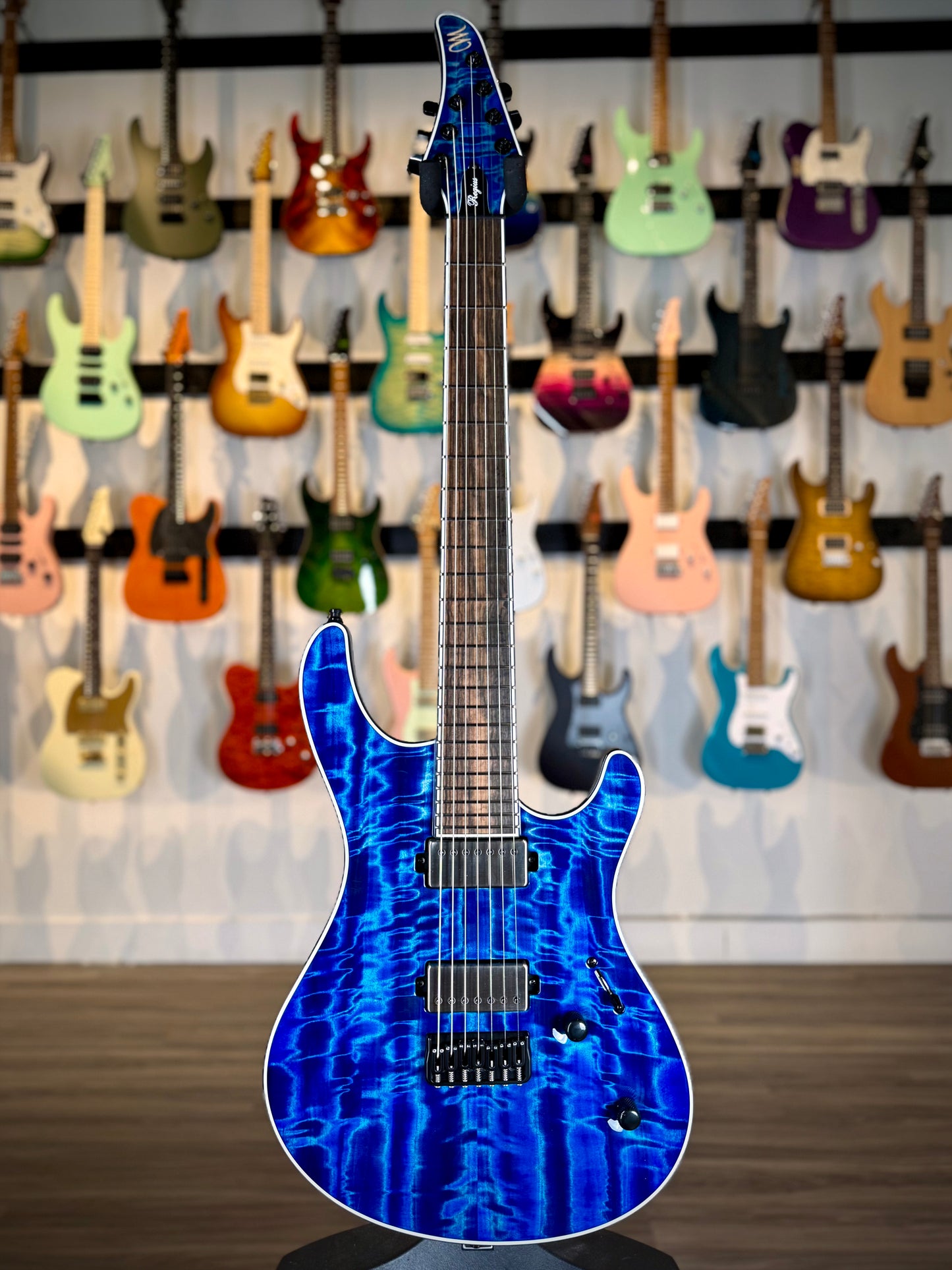 Mayones Regius 7 | Blue Spirit Gloss