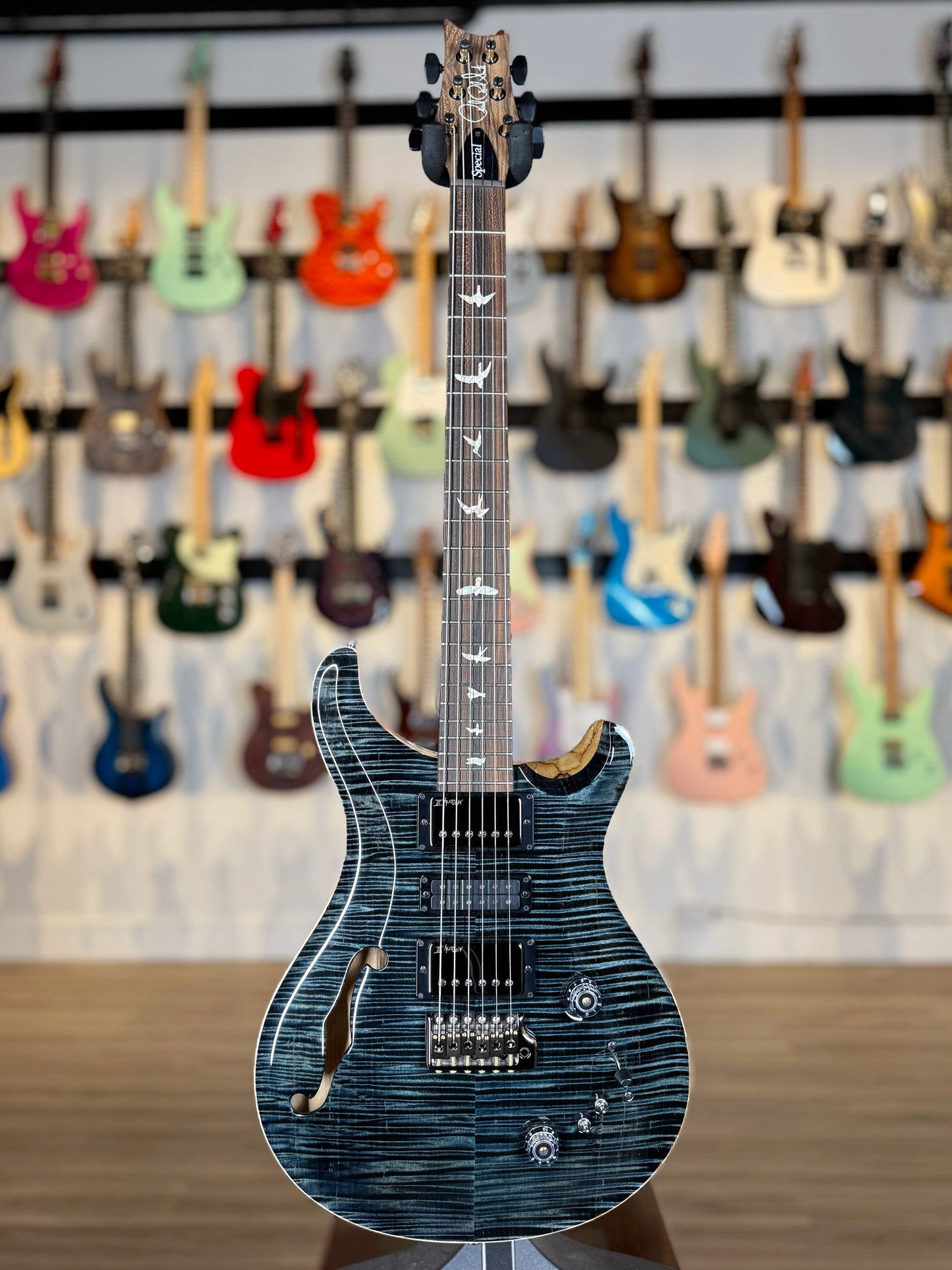 PRS Special Semi-Hollow Wood Library "Artist Top" | Slate Blue