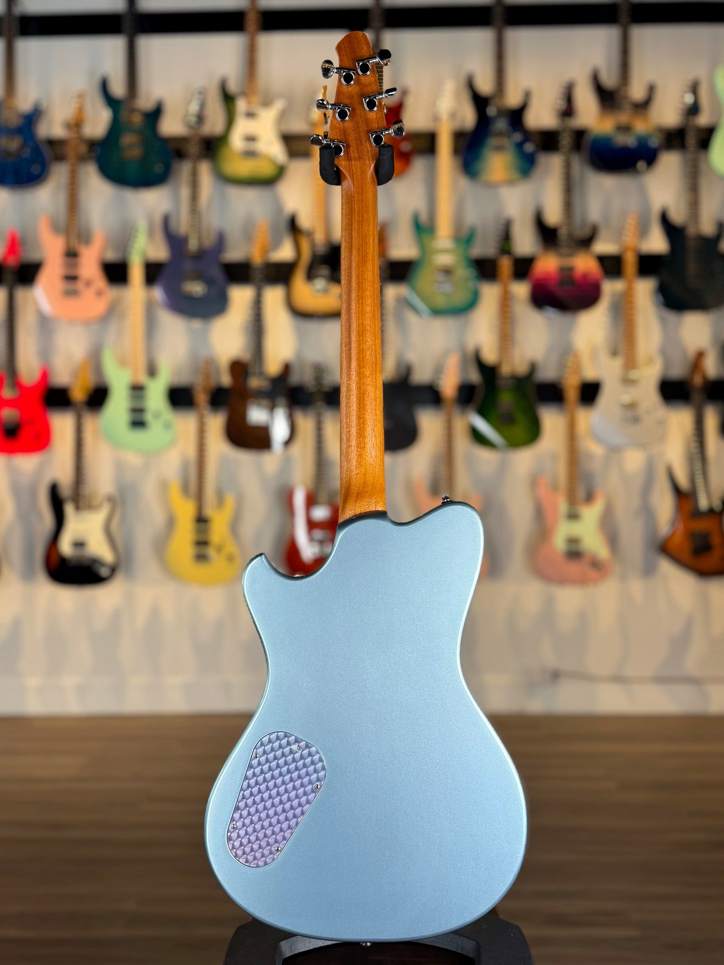 Powers Electric A-Type | Silver Blue Metallic