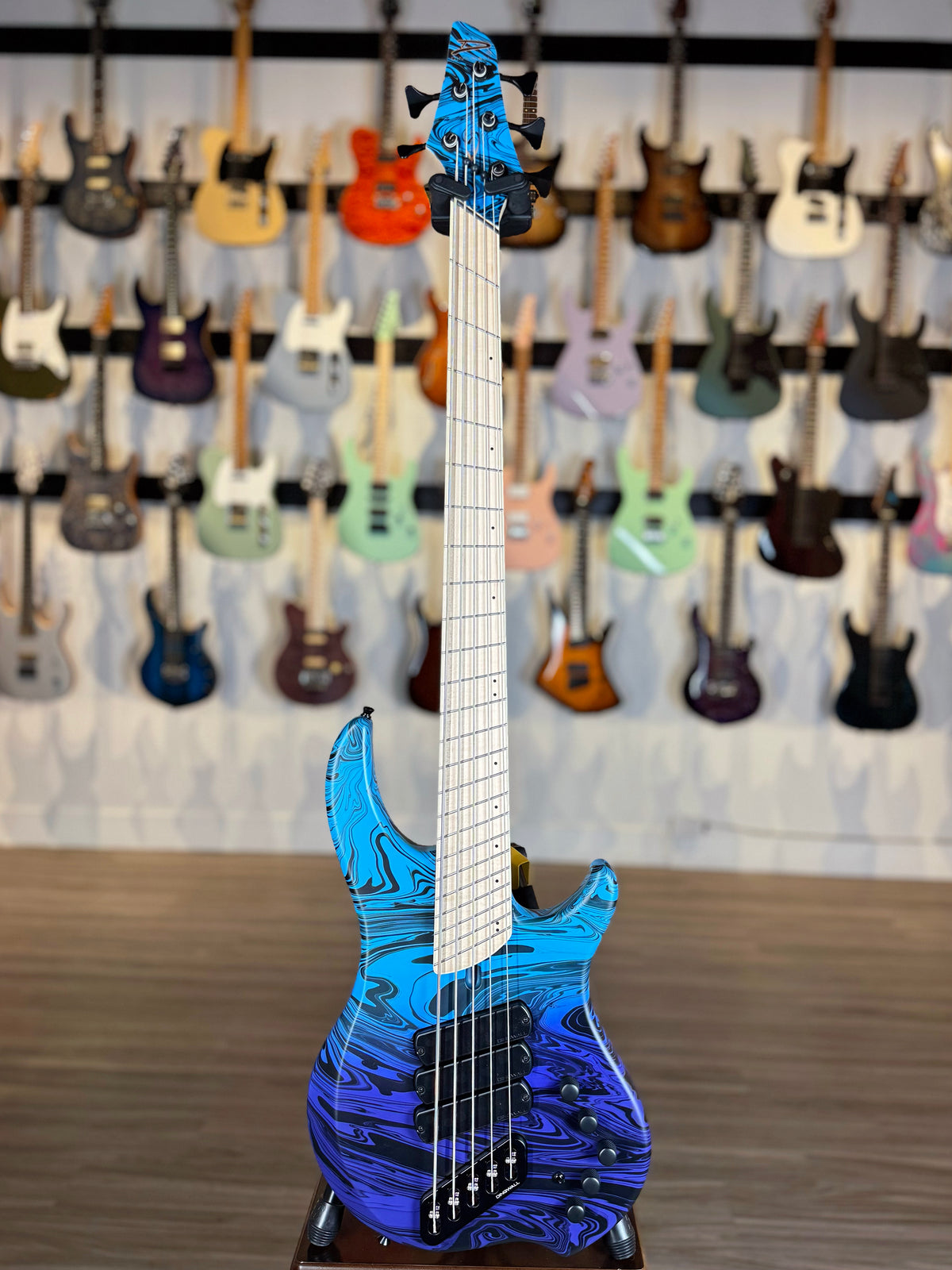Dingwall Guitars Adam "Nolly" Getgood NG Signature 5 String Limited Edition | Purple-to-Blue Fade Swirl (1 of 100)