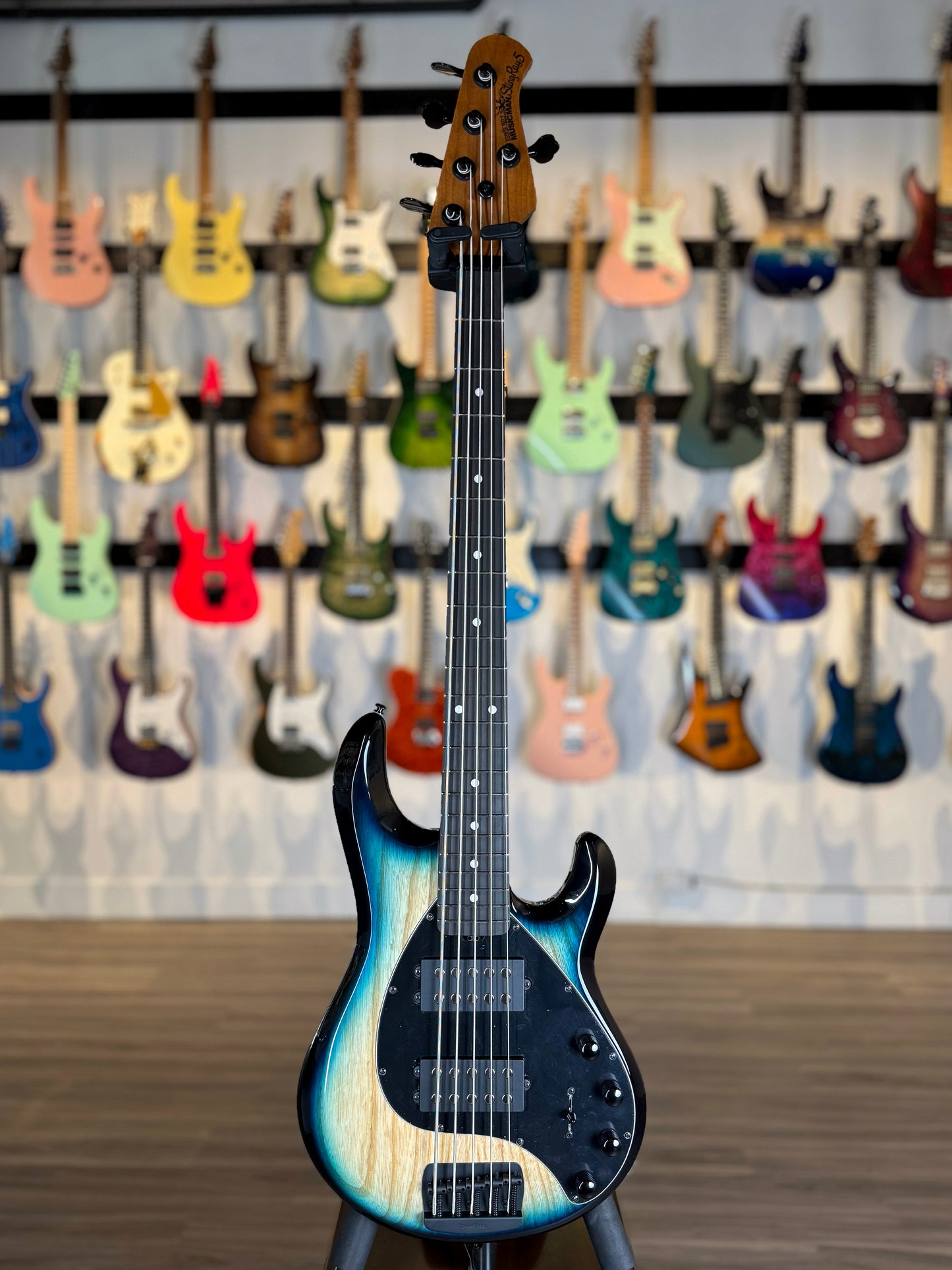 Ernie Ball Music Man Stingray 5 Special HH | Mean Blue Burst