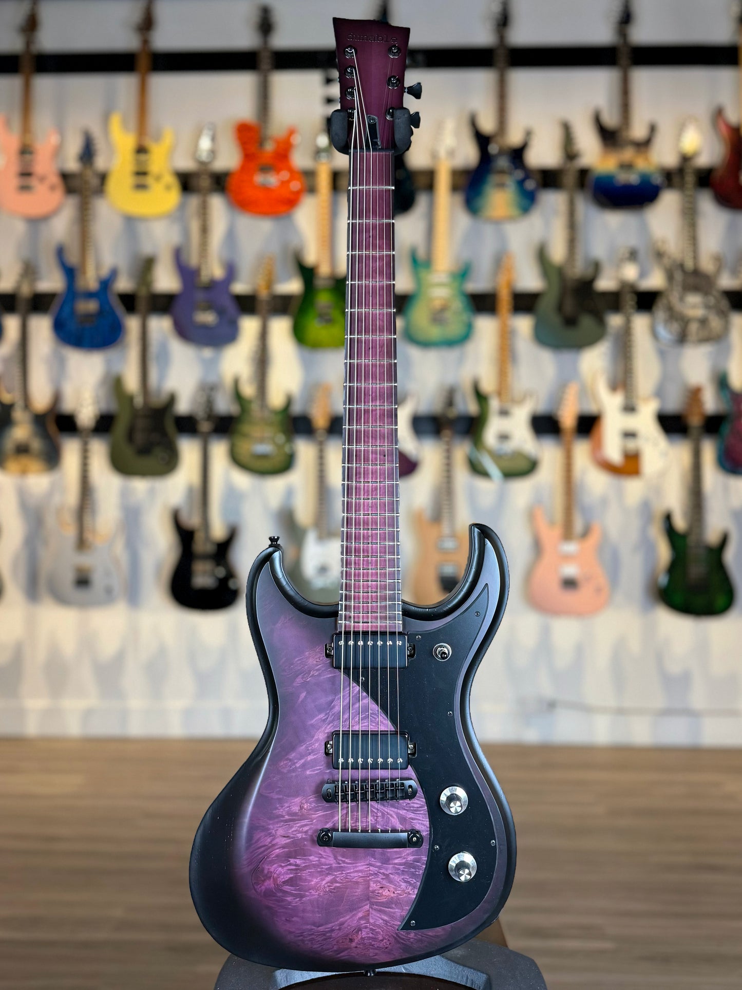 Dunable Gnarwhal 7 String USA Custom Shop | Trans Purple Burst