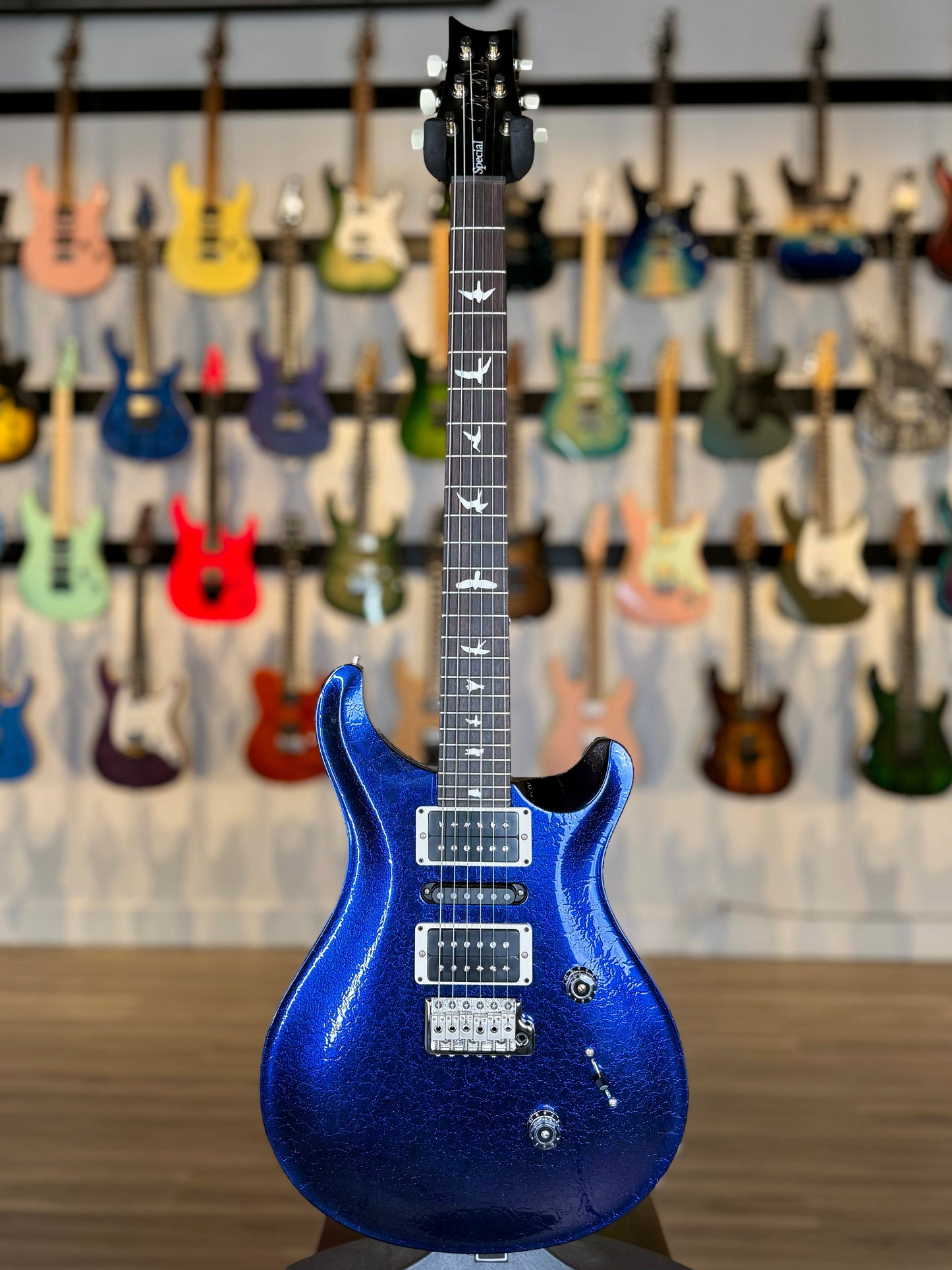 PRS CE 24 Special Sprayer's Choice | Blue to Purple Colorshift Crackle