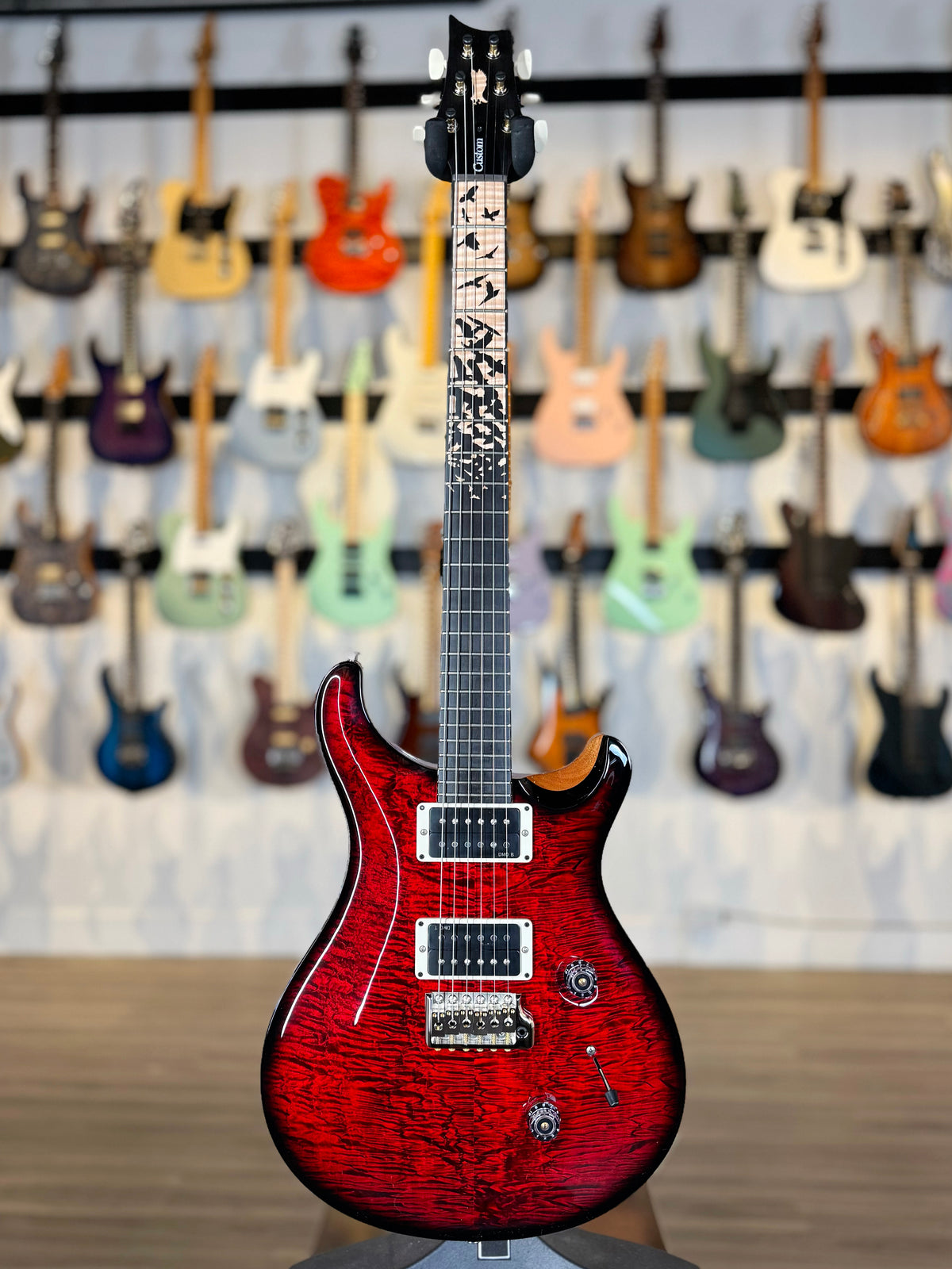 PRS Custom 24 "Birds of a Feather" Limited Edition | Blood Red