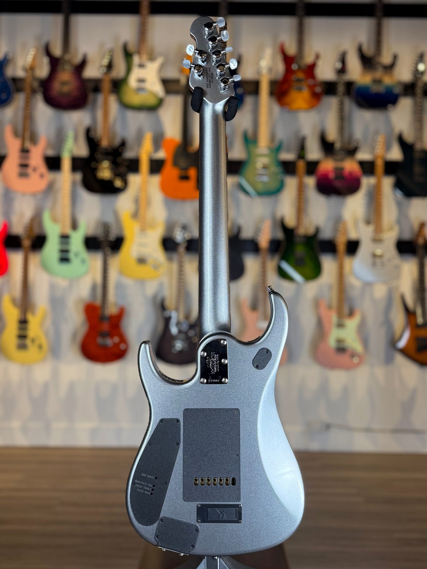 Ernie Ball Music Man JP13 7 String BFR (Ball Family Reserve) | Platinum Silver (Pre-Owned)