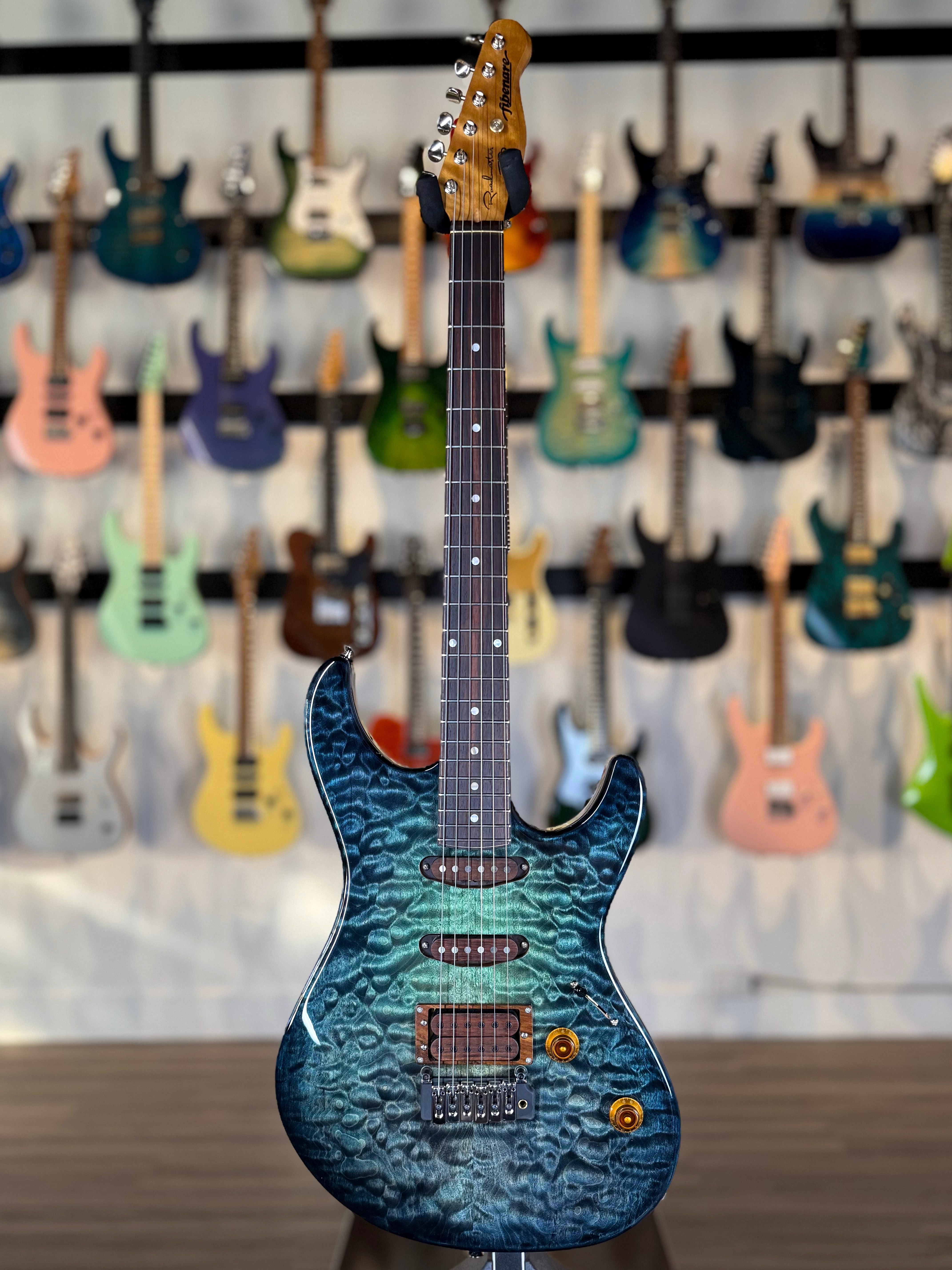 Fibenare Guitars Roadmaster FB NAMM Limited Edition | Aqua Burst