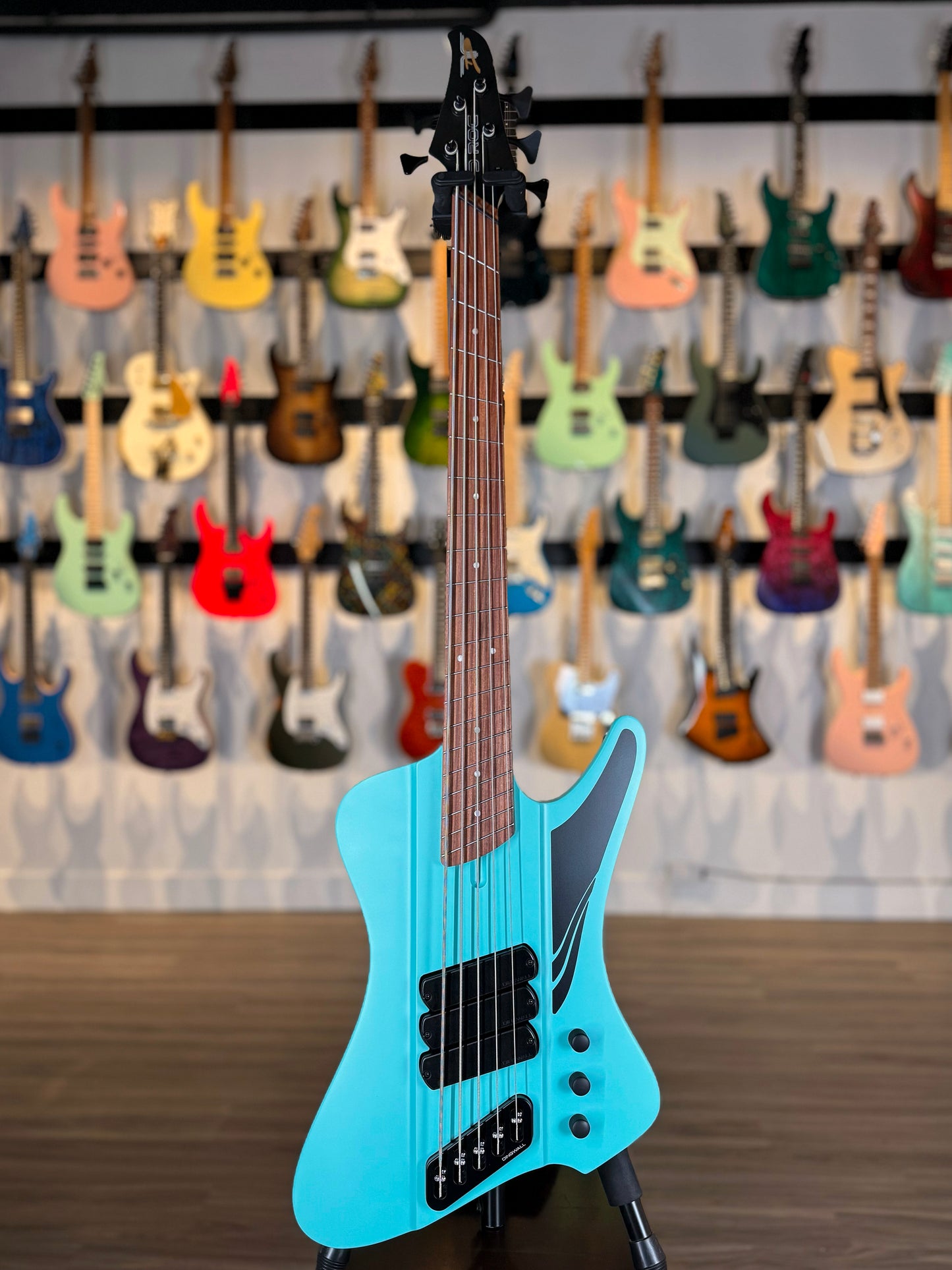 Dingwall Guitars D-Roc Standard 5 String | Matte Celestial Blue
