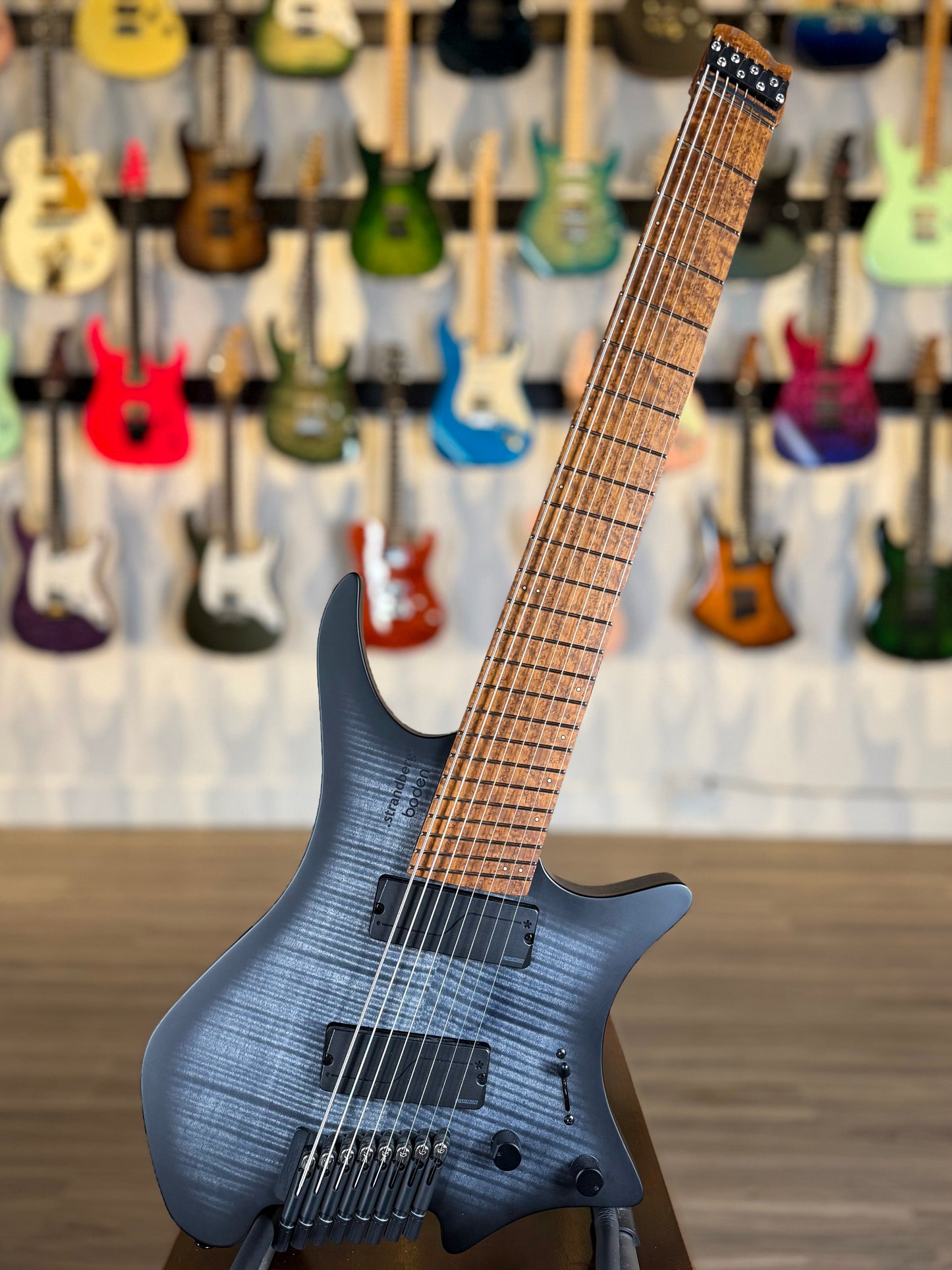 .strandberg* Boden Original N2.8 | Black Denim Burst Satin