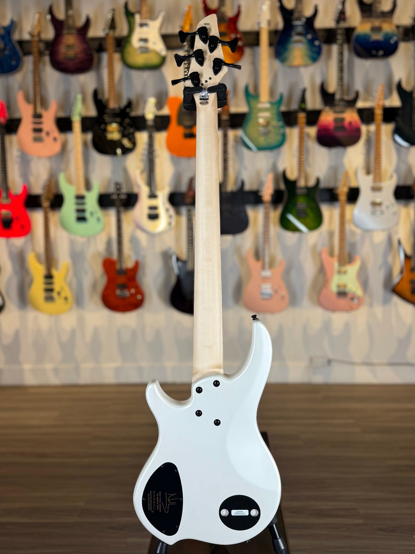 Dingwall Guitars Adam "Nolly" Getgood NG Signature 5 String | Matte Ducati White Pearl