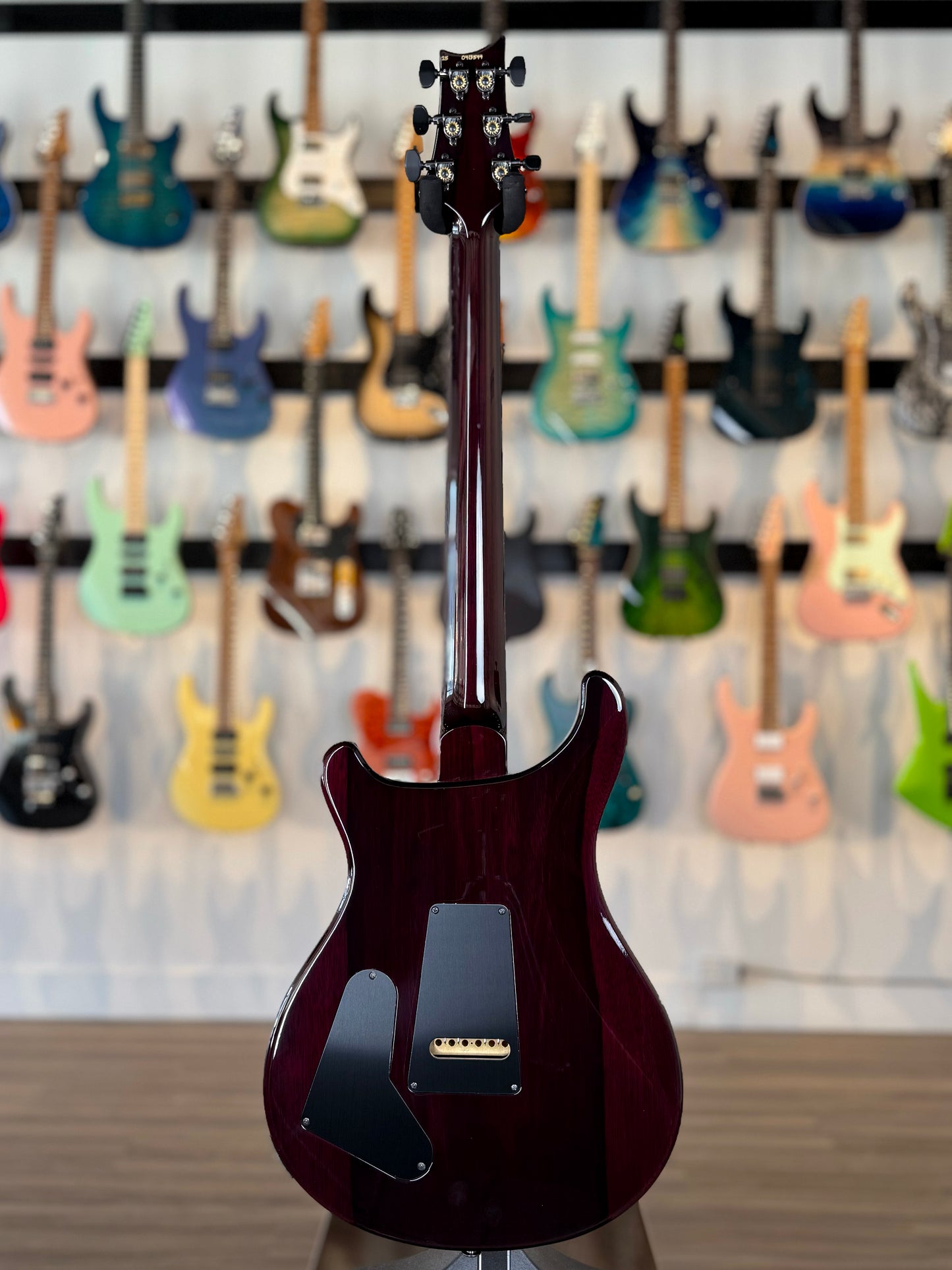 PRS 40th Anniversary Special Semi Hollow Wood Library "Artist Top" | Custom Purple Microburst