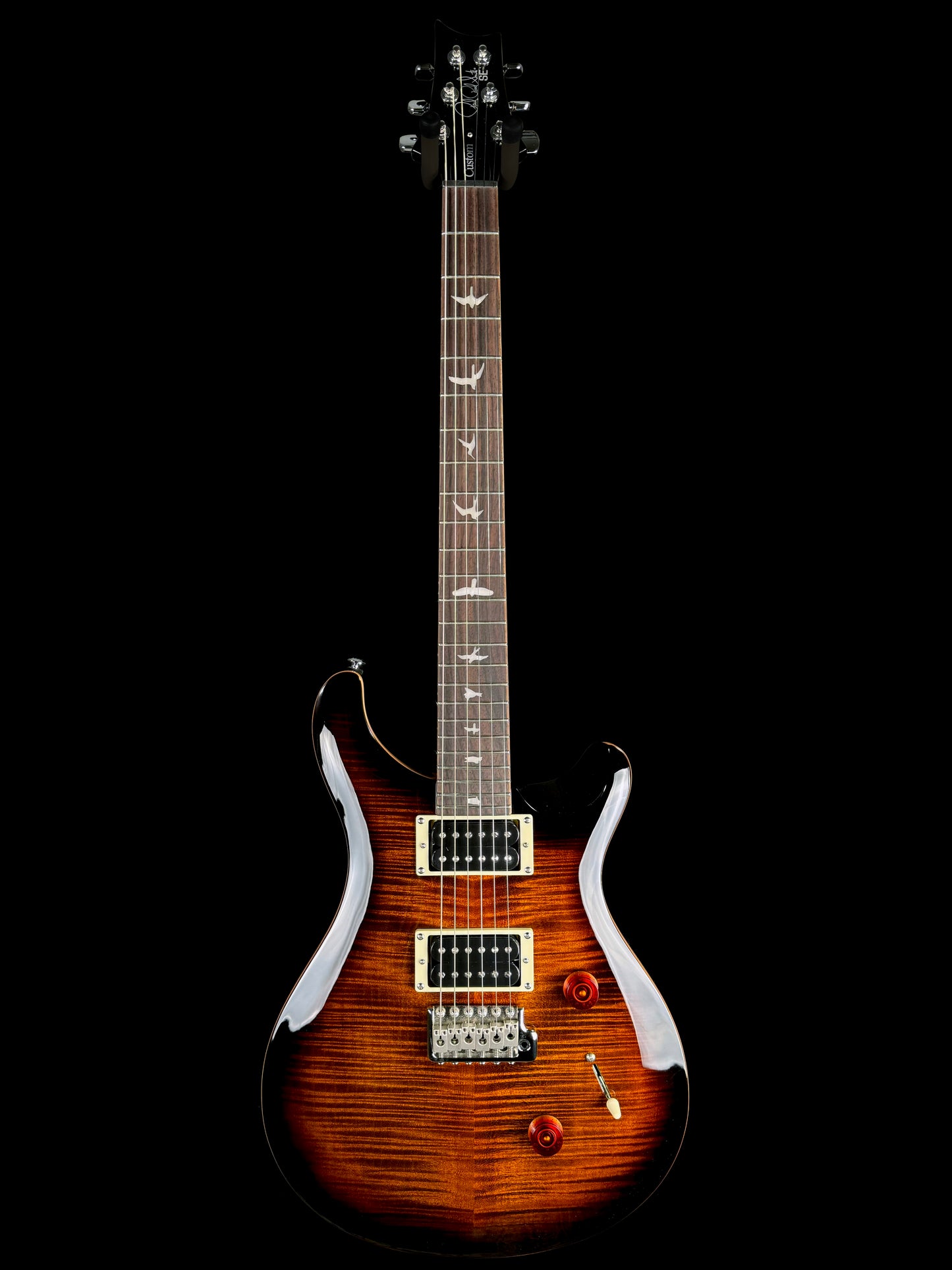 PRS SE Custom 24 | Black Gold Burst