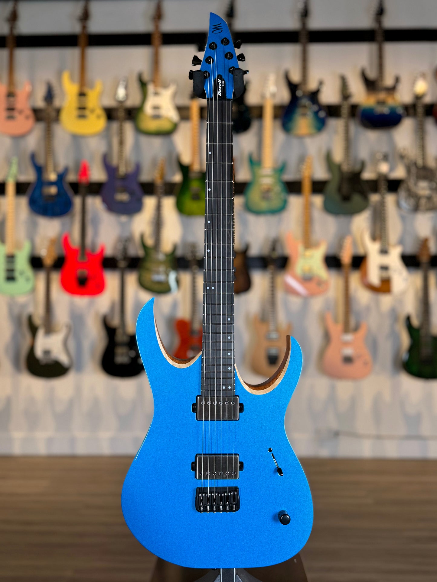 Mayones Duvell Elite 6 | Monolith Custom Ice Blue Metallic