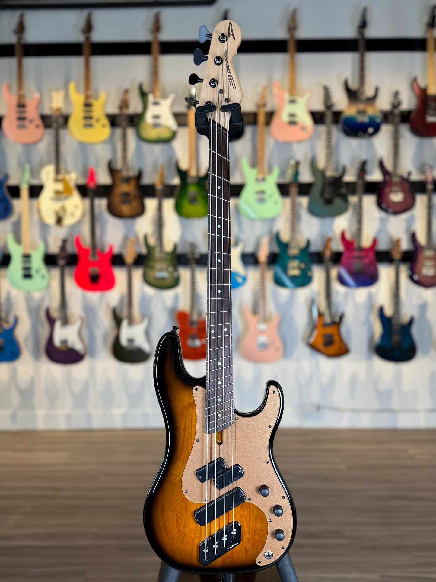 Dingwall Guitars SP1 4 String | Gloss Vintageburst