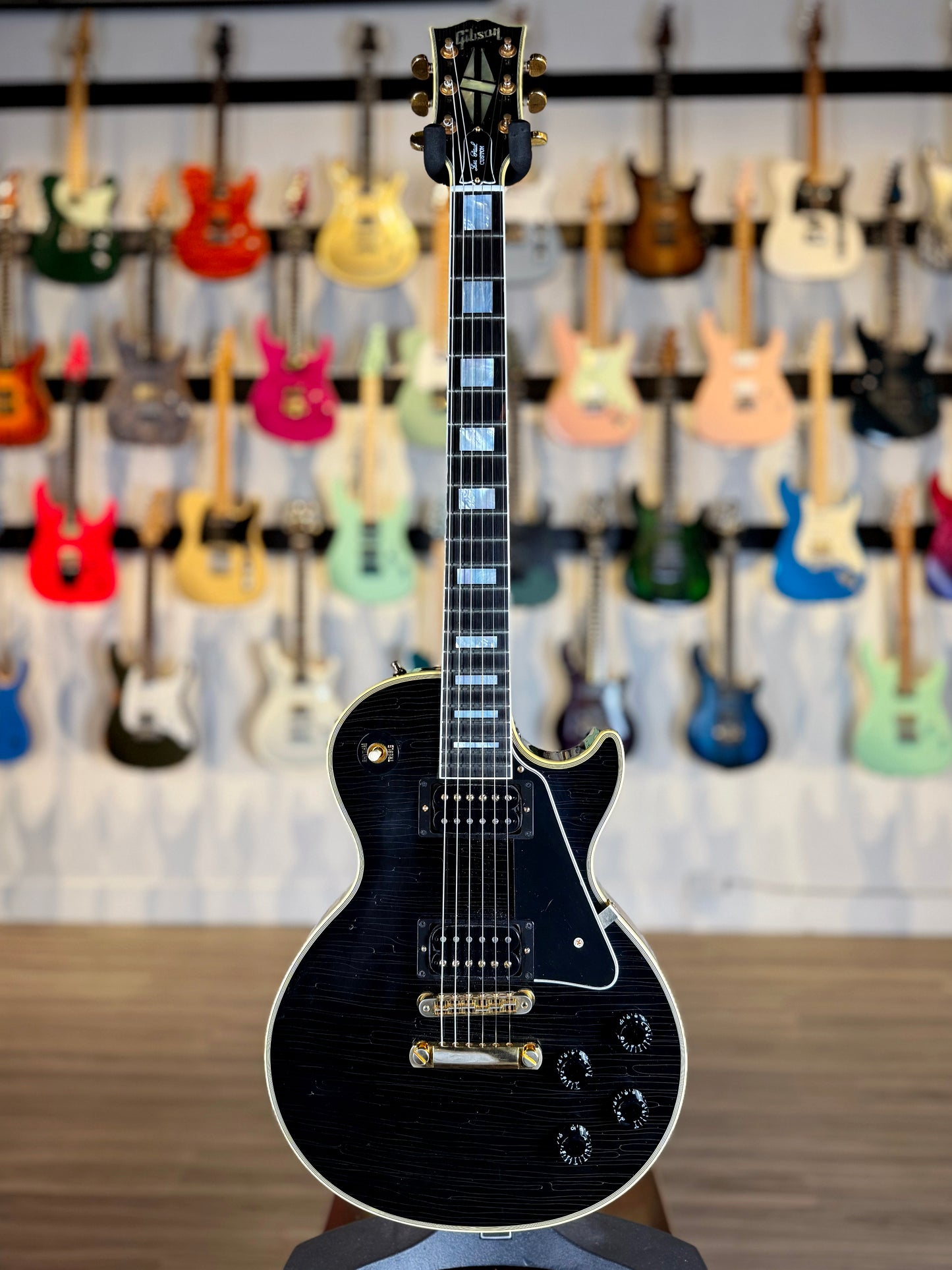 Gibson Les Paul USA Custom Shop M2M | Aged Ebony