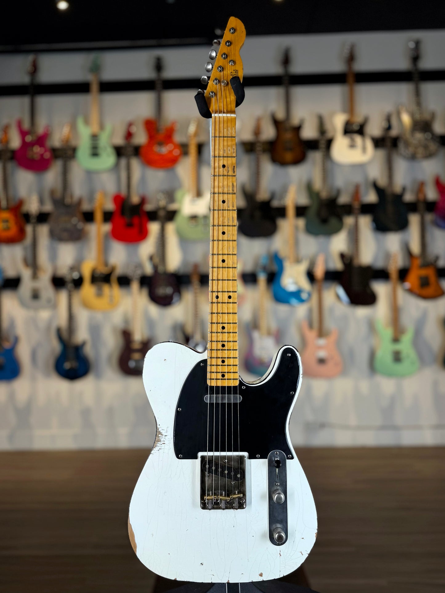 LSL Instruments T Bone | Vintage White Double Bound (Pre-Owned)