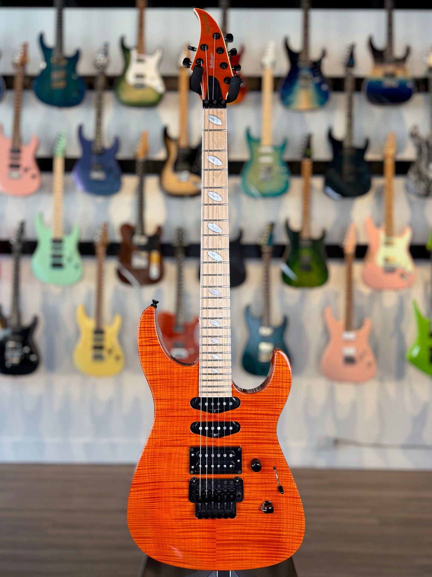 Caparison Dellinger Custom Line CL10MF | Trans Orange (1 of 15)
