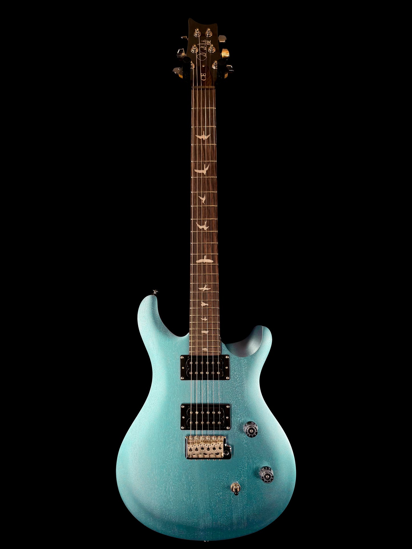 PRS SE CE 24 Standard Satin | Ice Blue Metallic Satin