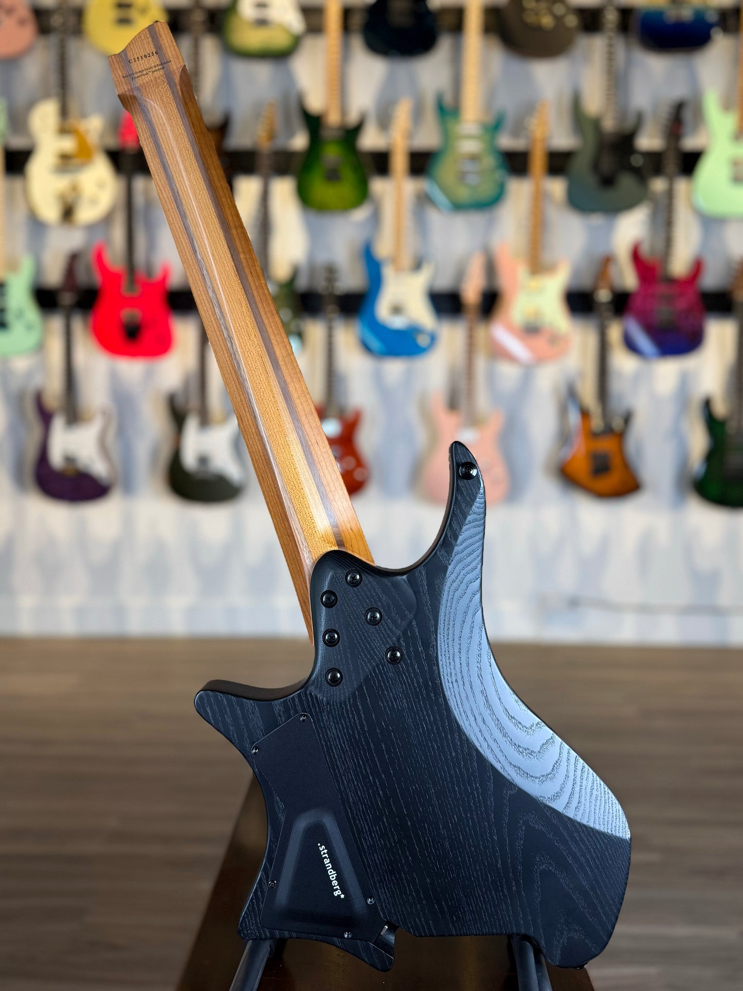 .strandberg* Boden Original N2.8 | Black Denim Burst Satin